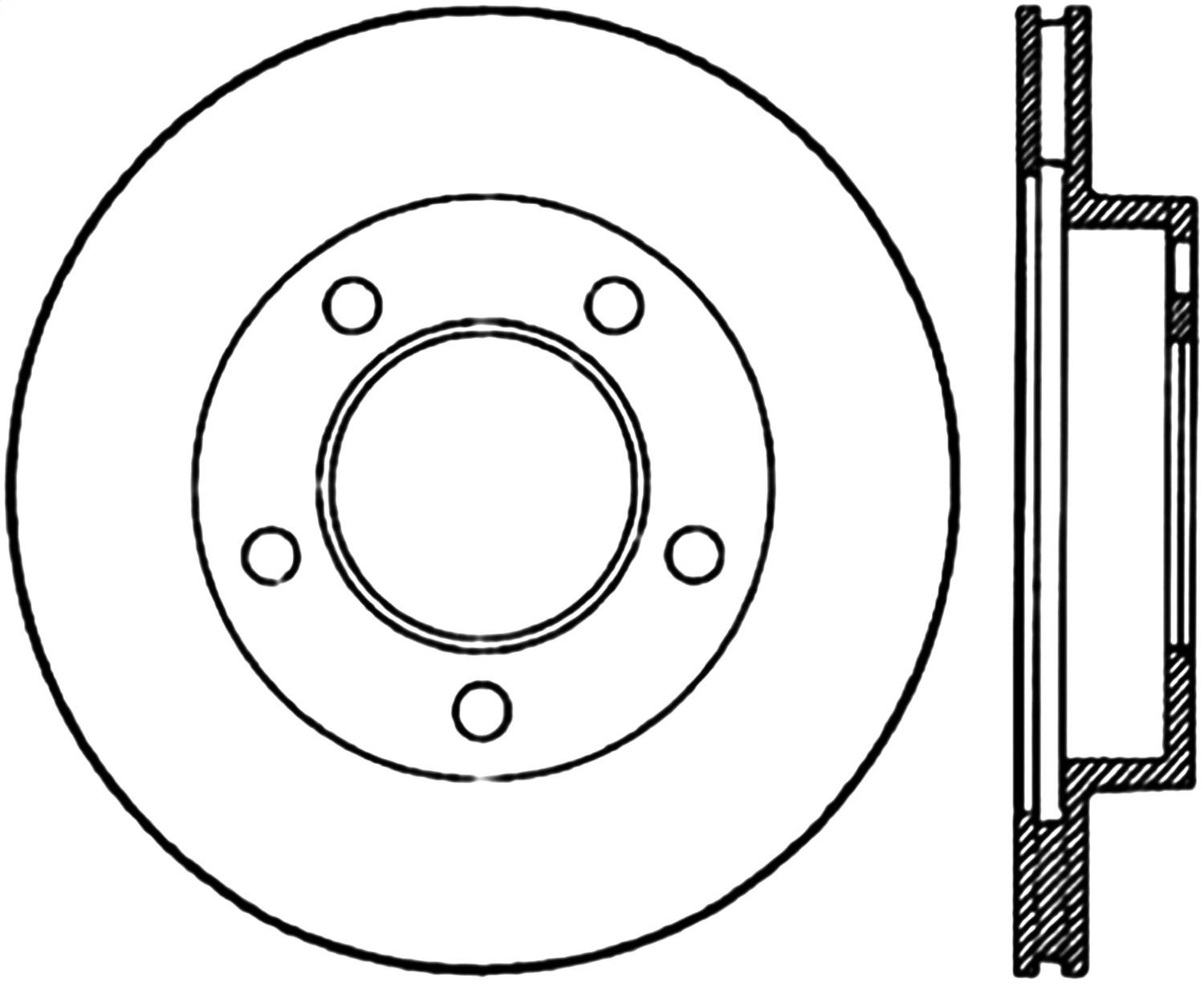 StopTech 127.63006CL - Sport Cryo Drilled & Slotted Brake Rotor; Front Left