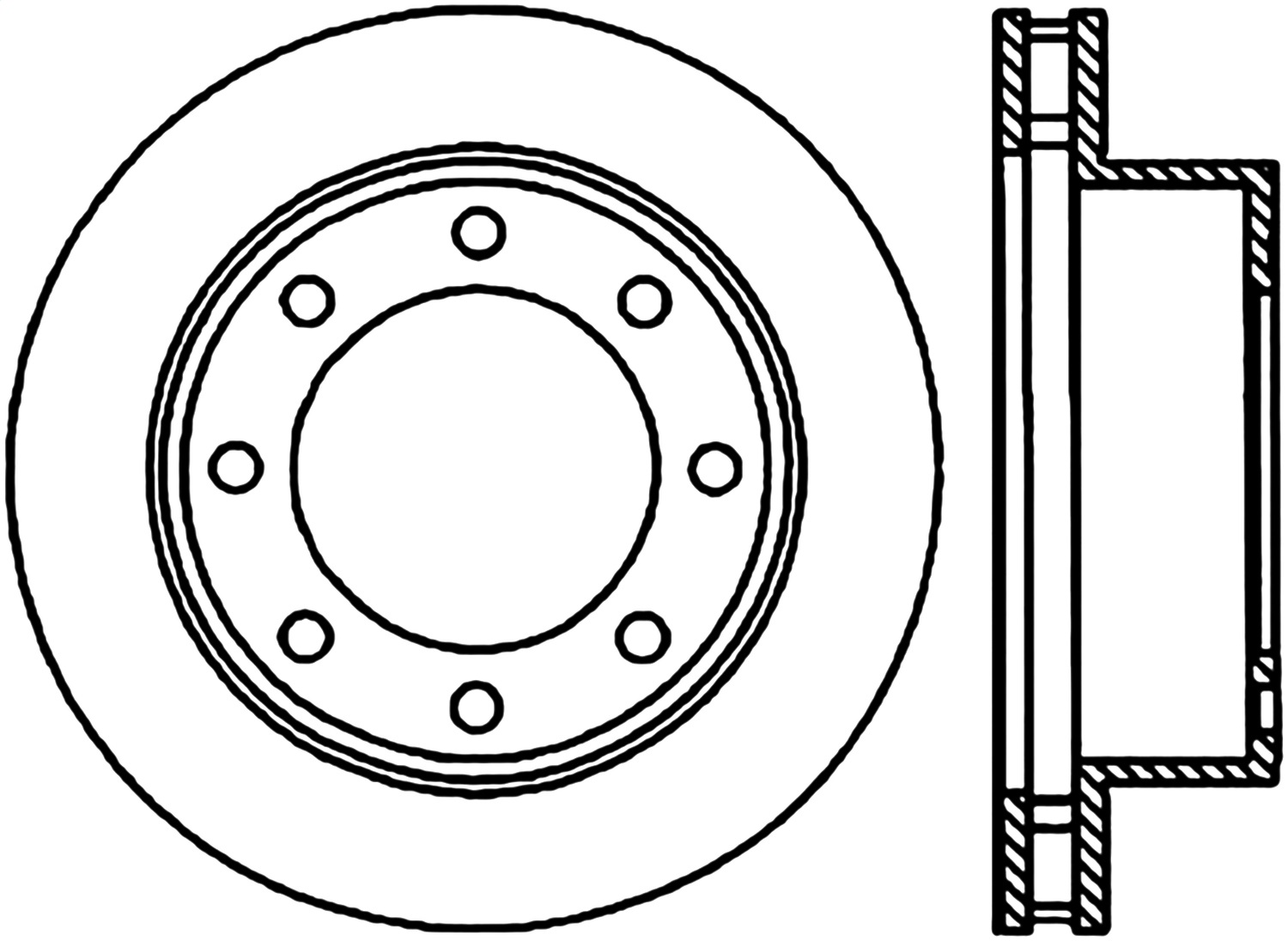 StopTech 127.65086CR - Sport Cryo Drilled & Slotted Brake Rotor; Front Right