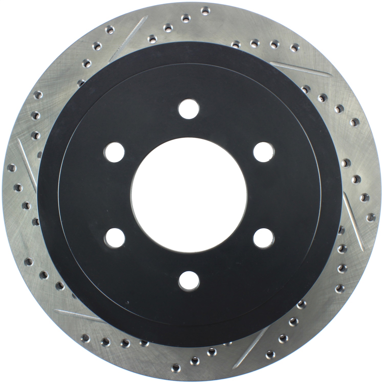 StopTech 127.65102R - 04-09 Ford F150 / 06-08 Lincoln Mark LT Rear Right Slotted & Drilled Rotor