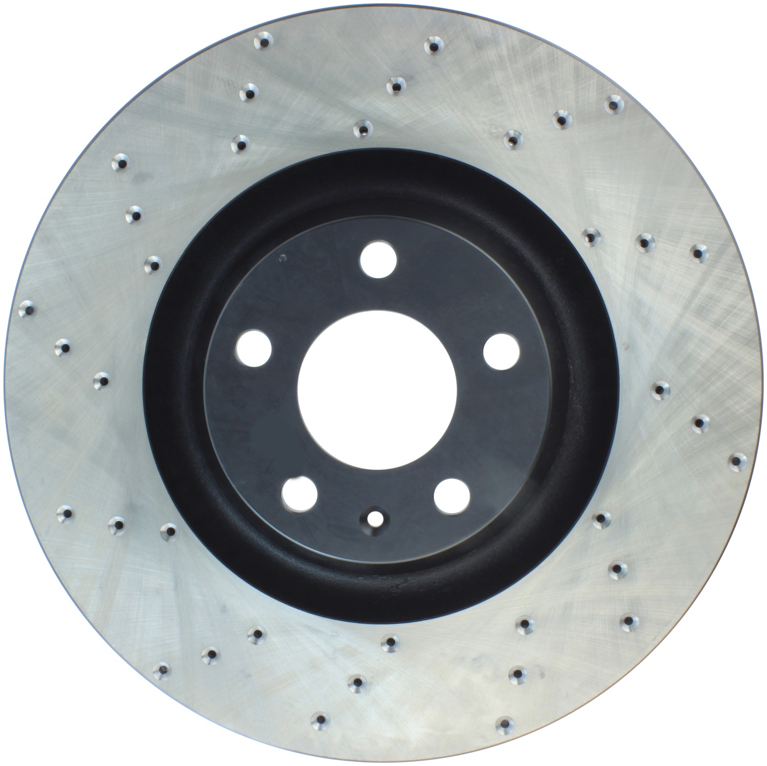 StopTech 128.33100R - Sport Cross Drilled Brake Rotor; Front Right StopTech 128.33100R - Sport Cross Drilled Brake Rotor; Front Right