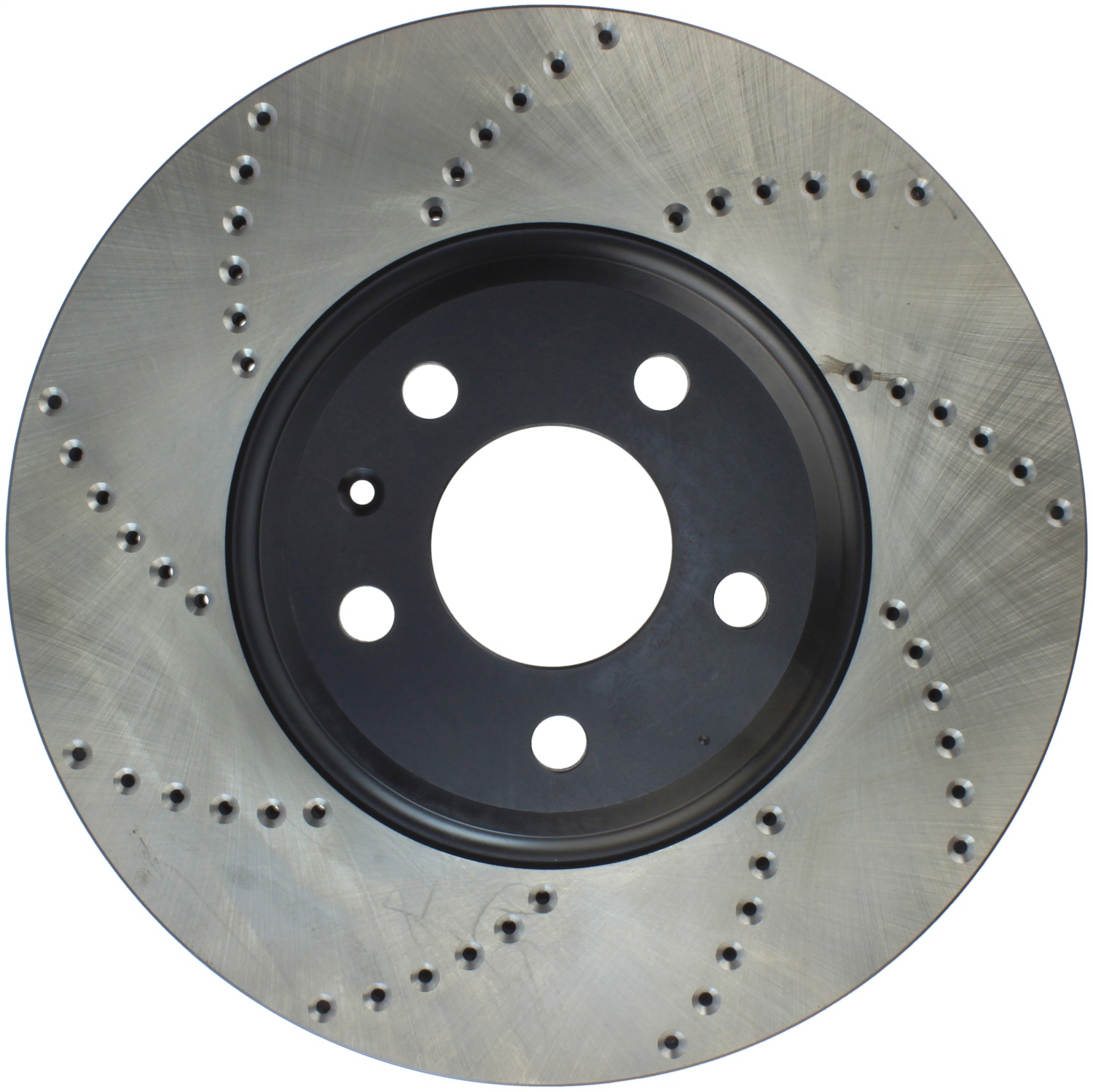 StopTech 128.33123R - Power Slot 09-10 Audi A4/A4 Quattro / 08-10 A5 / 10 S4 Front Right Drilled Rotor