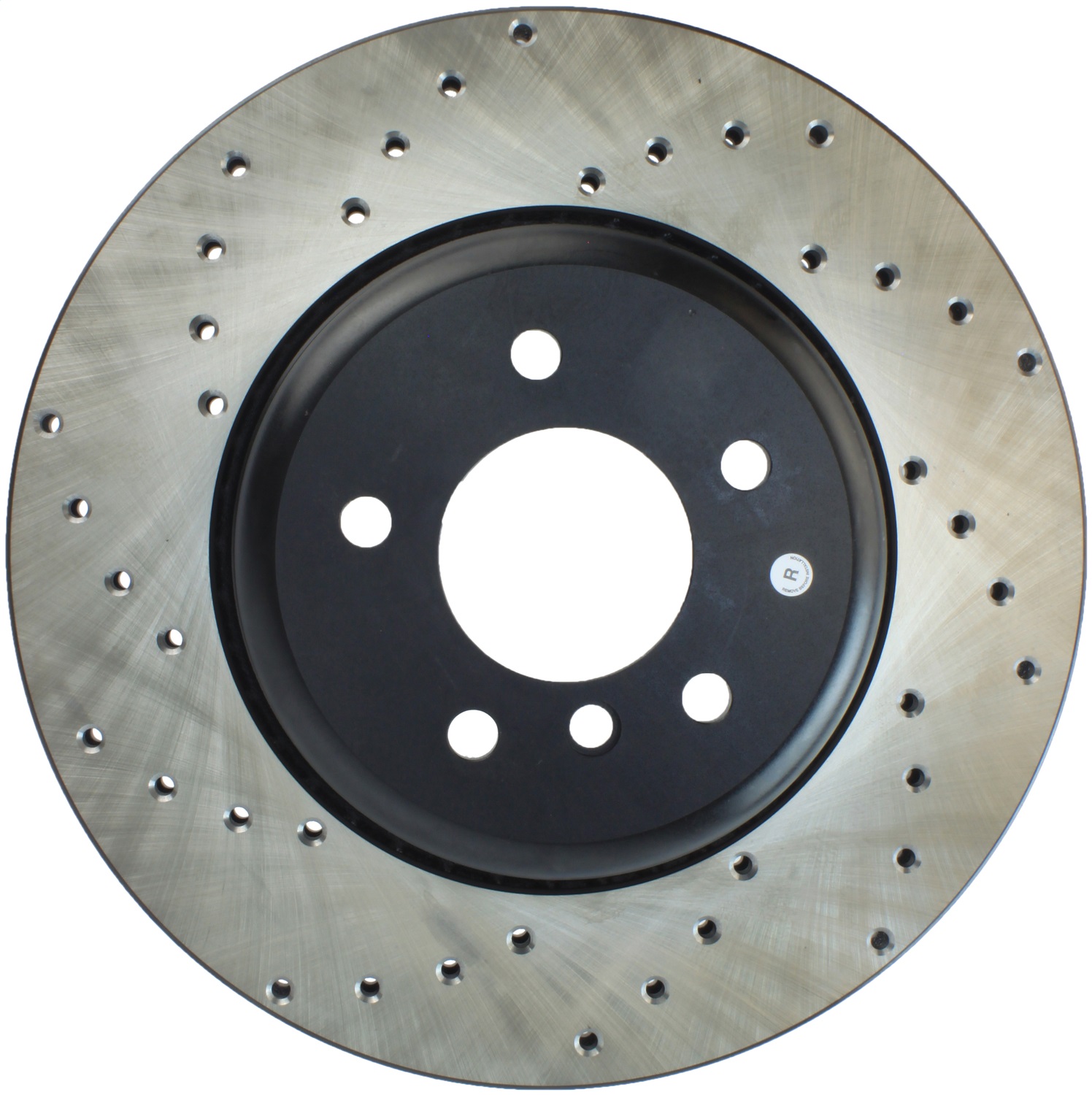 StopTech 128.34072R - Drilled Sport Brake Rotor