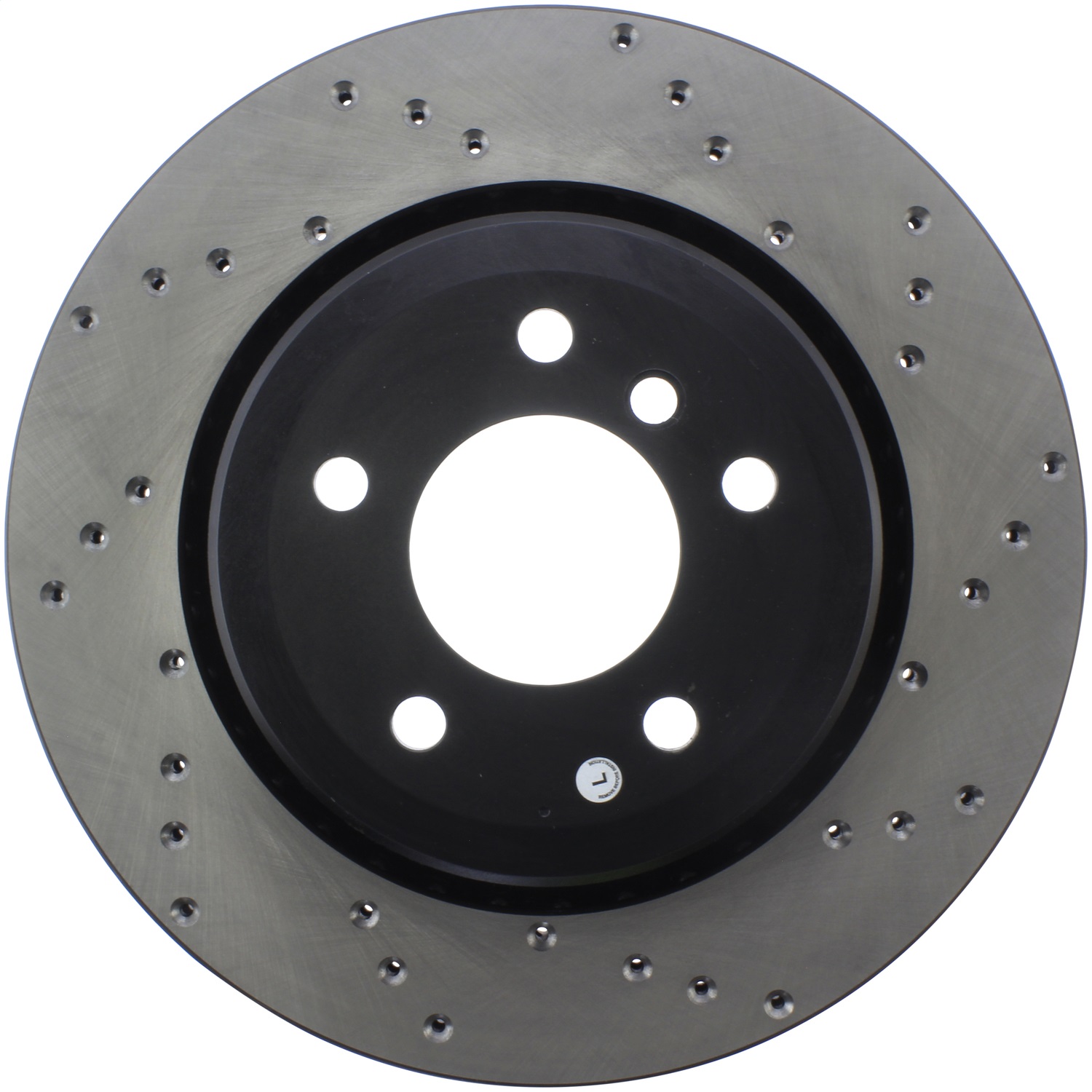 StopTech 128.34057L - 01-06 BMW 330 Drilled Left Rear Rotor StopTech 128.34057L - 01-06 BMW 330 Drilled Left Rear Rotor