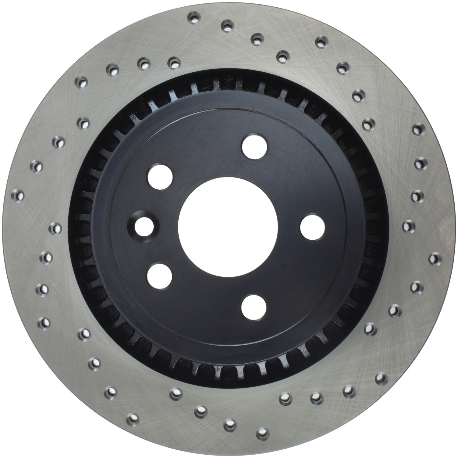 StopTech 128.39047L - Sport Cross Drilled Brake Rotor; Rear Left StopTech 128.39047L - Sport Cross Drilled Brake Rotor; Rear Left
