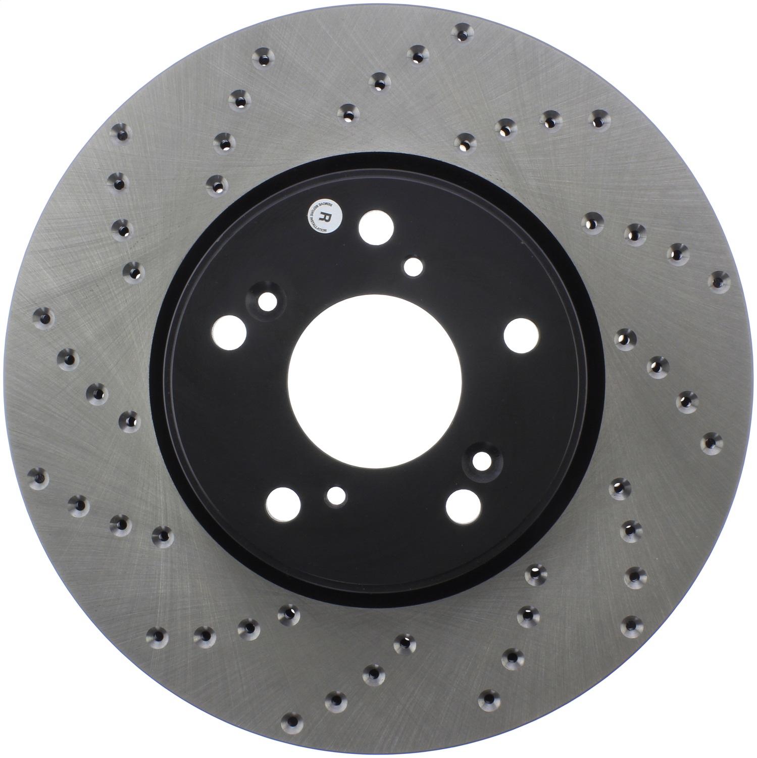 StopTech 128.40086R - Drilled Sport Brake Rotor Front Right 13 Honda Accord Sport