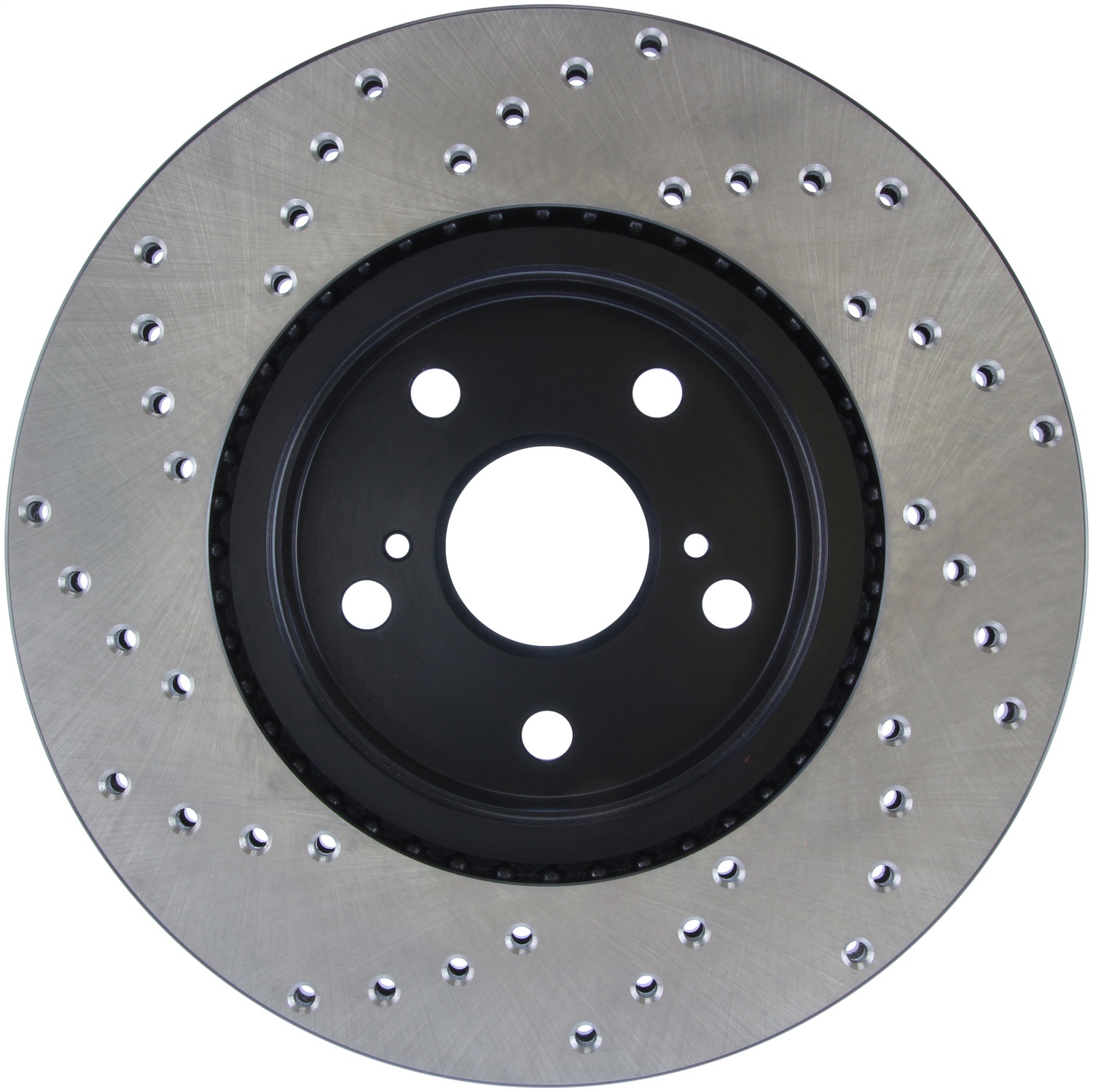 StopTech 128.44040L - Sport Cross Drilled Brake Rotor; Front Left