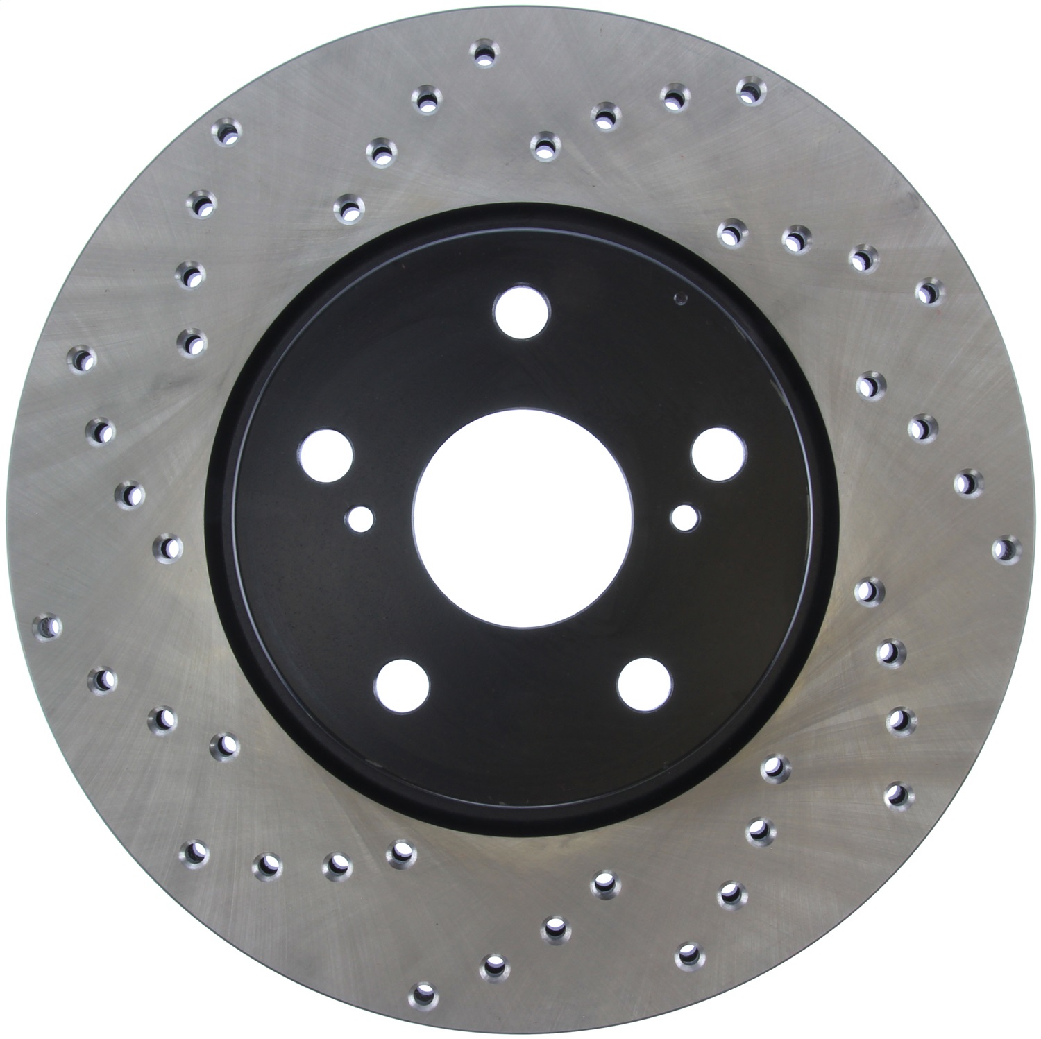 StopTech 128.44040R - Sport Cross Drilled Brake Rotor; Front Right