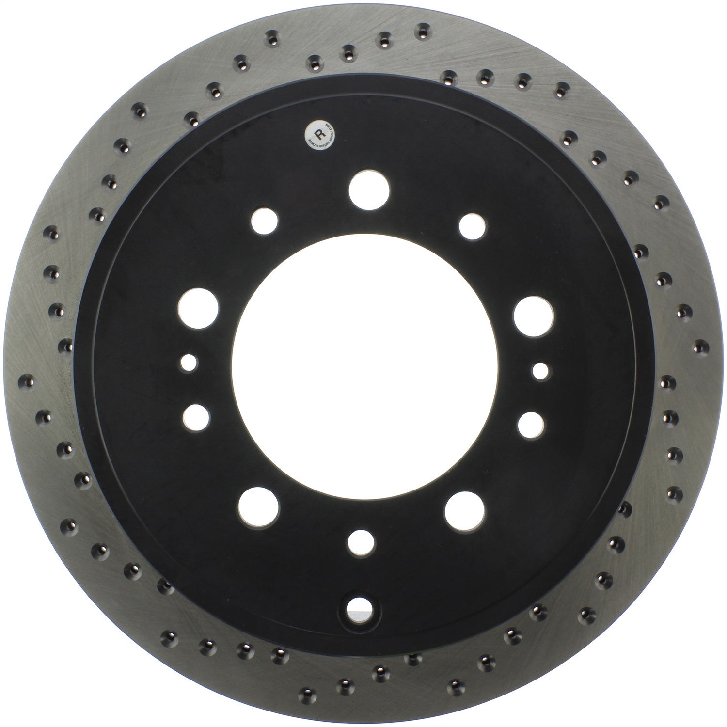 StopTech 128.44157R - Drilled Sport Brake Rotor