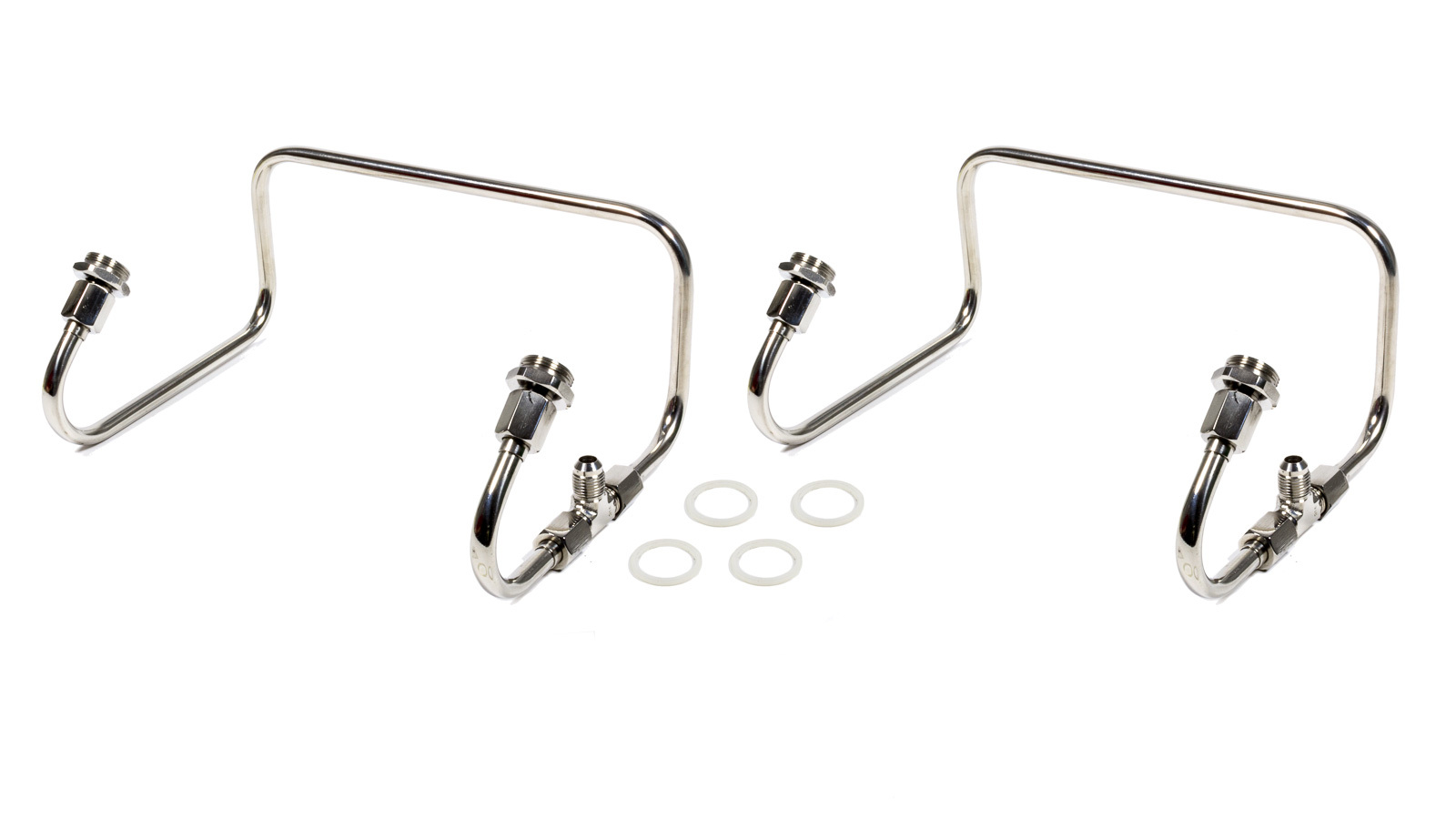 The Blower Shop 4372 - Dual Inlet Fuel Line Kit Holley 4150 Polished SS The Blower Shop 4372 - Dual Inlet Fuel Line Kit Holley 4150 Polished SS
