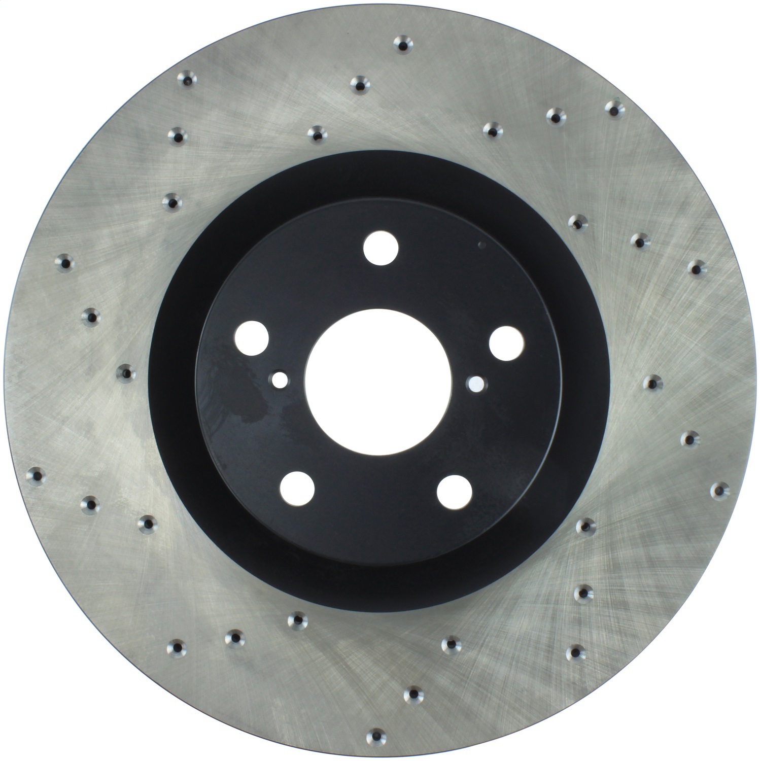 StopTech 128.44171R - Sport Cross Drilled Brake Rotor; Front Right StopTech 128.44171R - Sport Cross Drilled Brake Rotor; Front Right