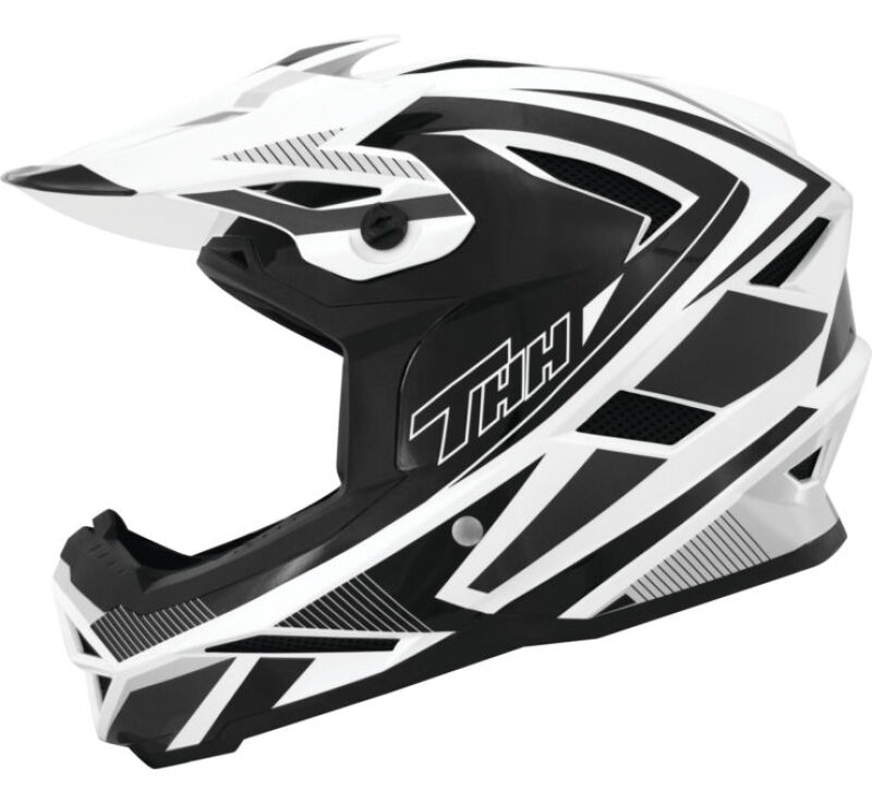 THH Helmets 644071 - T-42 BMX Acceler Black/White - 2XL
