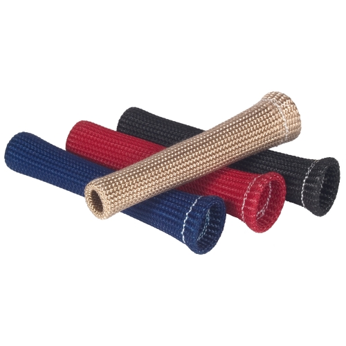 Thermo-Tec Products 14260 - Plug Wire Sleeve Braided 6 x .375 Inch Up to 750 Degree F Natural 4 Pack Thermo Tec