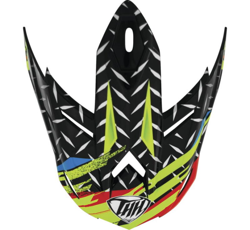 THH Helmets 646224 - T710X Assault Visor Yel/Red