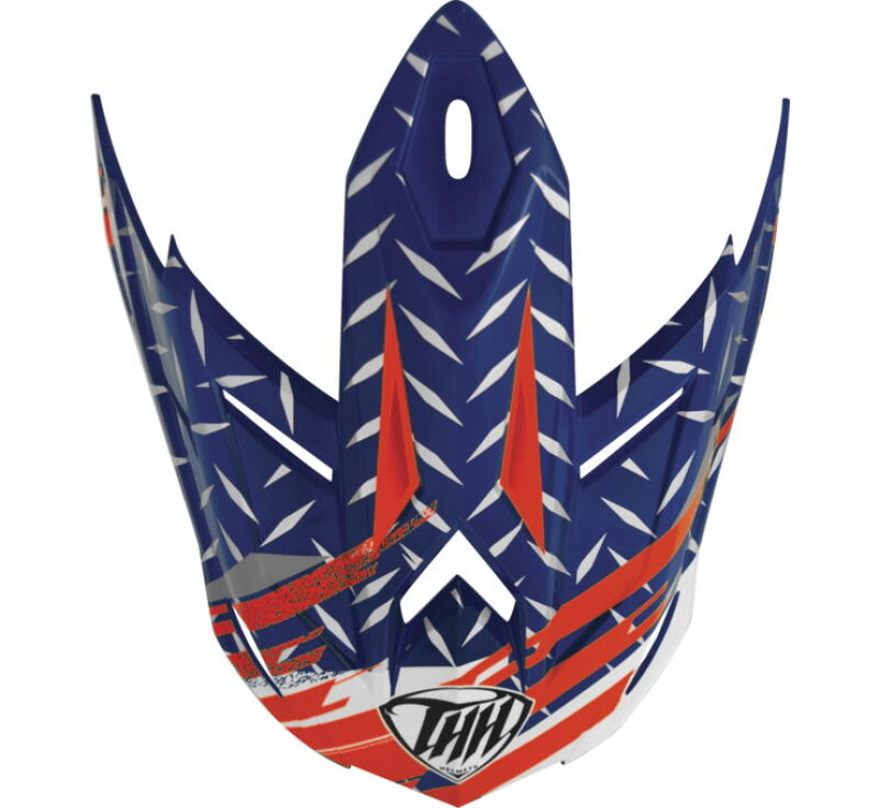 THH Helmets 646226 - T710X Assault Visor Blu/Org