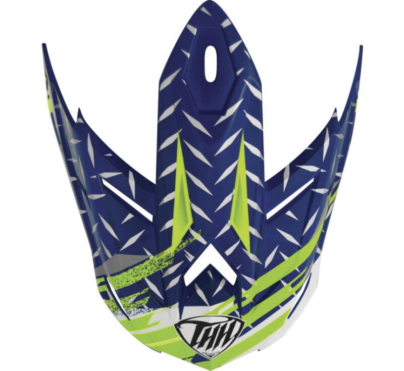THH Helmets 646223 - T710X Assault Visor Blu/Yel