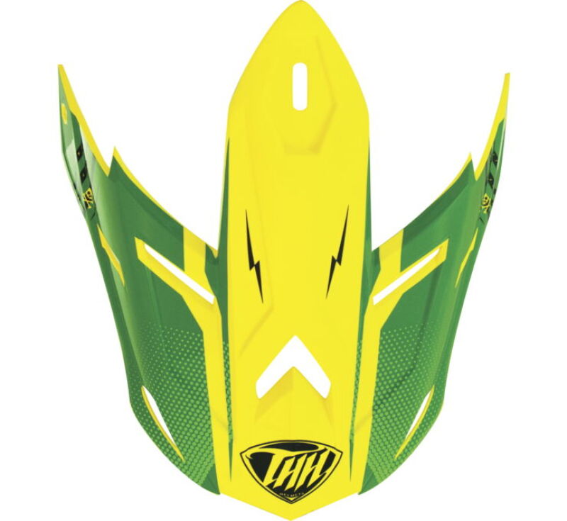 THH Helmets 640413 - T710X Battle Visor Grn/Blk