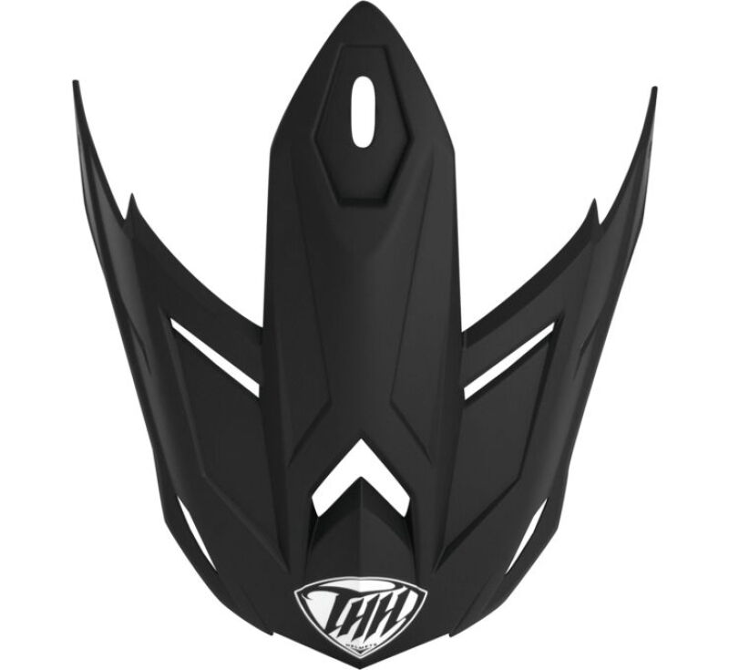 THH Helmets 646227 - T710X Solid Visor Flat Black THH Helmets 646227 - T710X Solid Visor Flat Black