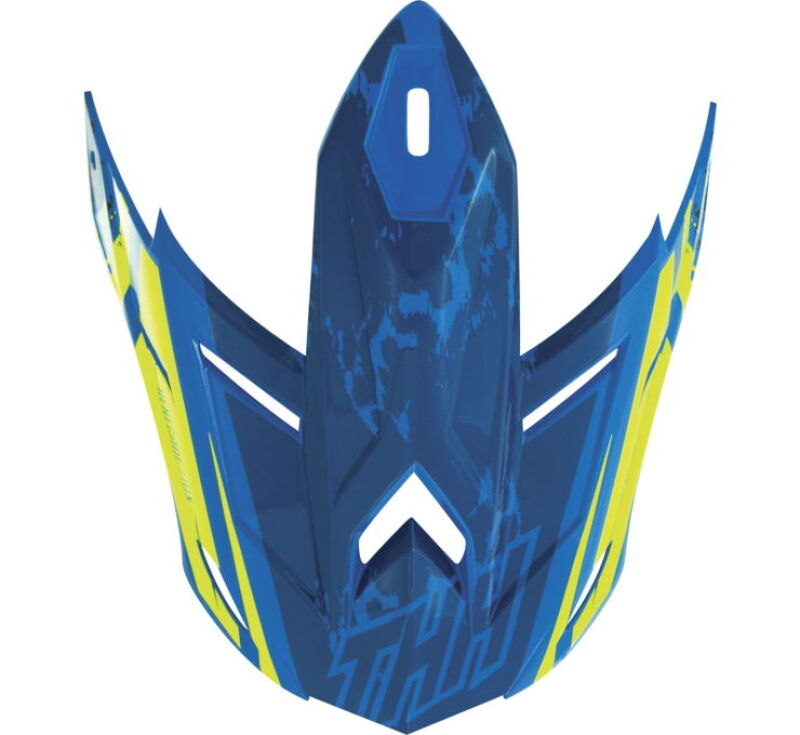 THH Helmets 640423 - T710X Renegade Visor Blu/Yel THH Helmets 640423 - T710X Renegade Visor Blu/Yel