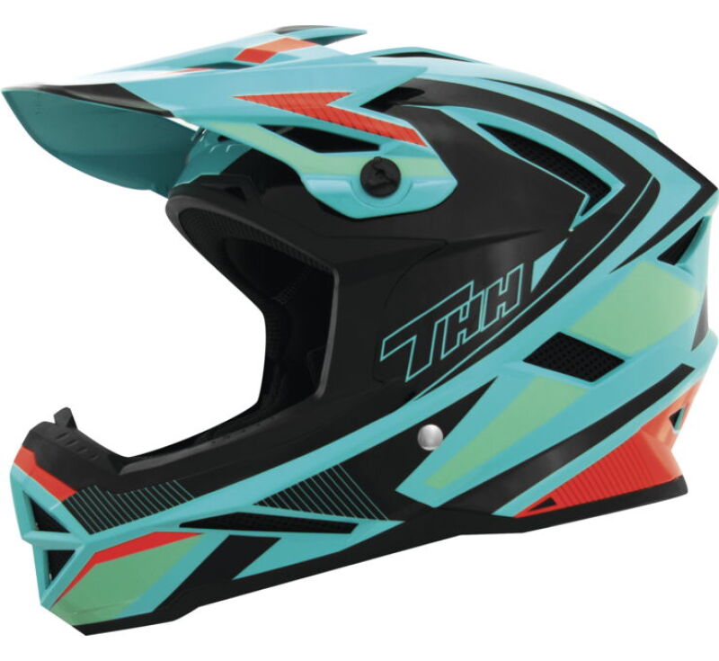 THH Helmets 644051 - T-42 BMX Acceler Blue/Orange - Large