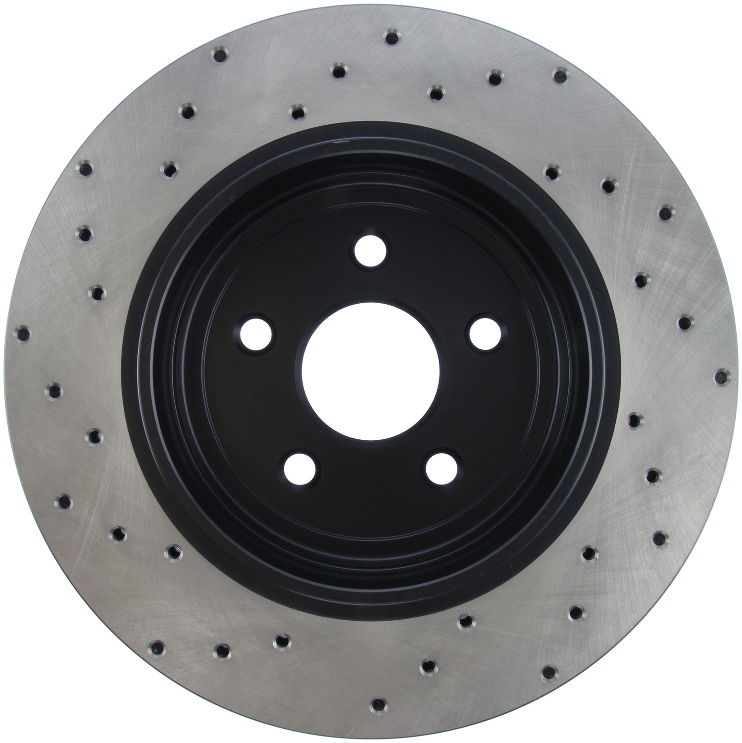StopTech 128.58004L - Sport Cross Drilled Brake Rotor; Rear Left StopTech 128.58004L - Sport Cross Drilled Brake Rotor; Rear Left