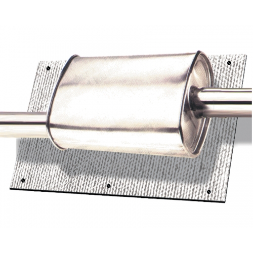 Thermo-Tec Products 16500 - Catalytic Converter and Muffler Heat Shield 40 x 20 Inch Silver Thermo Tec