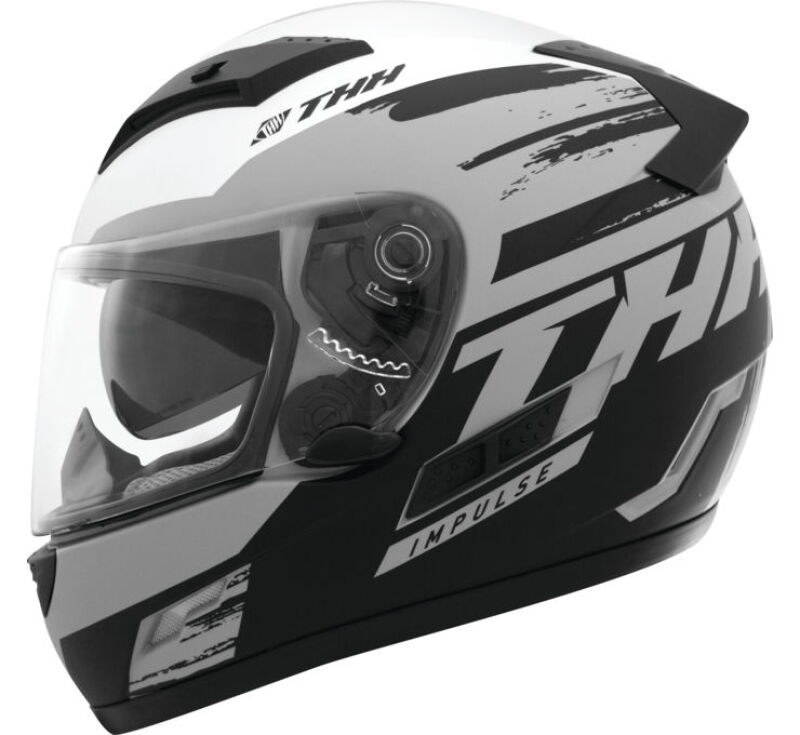THH Helmets 646567 - TS-80 Impulse Gray/Black - Small