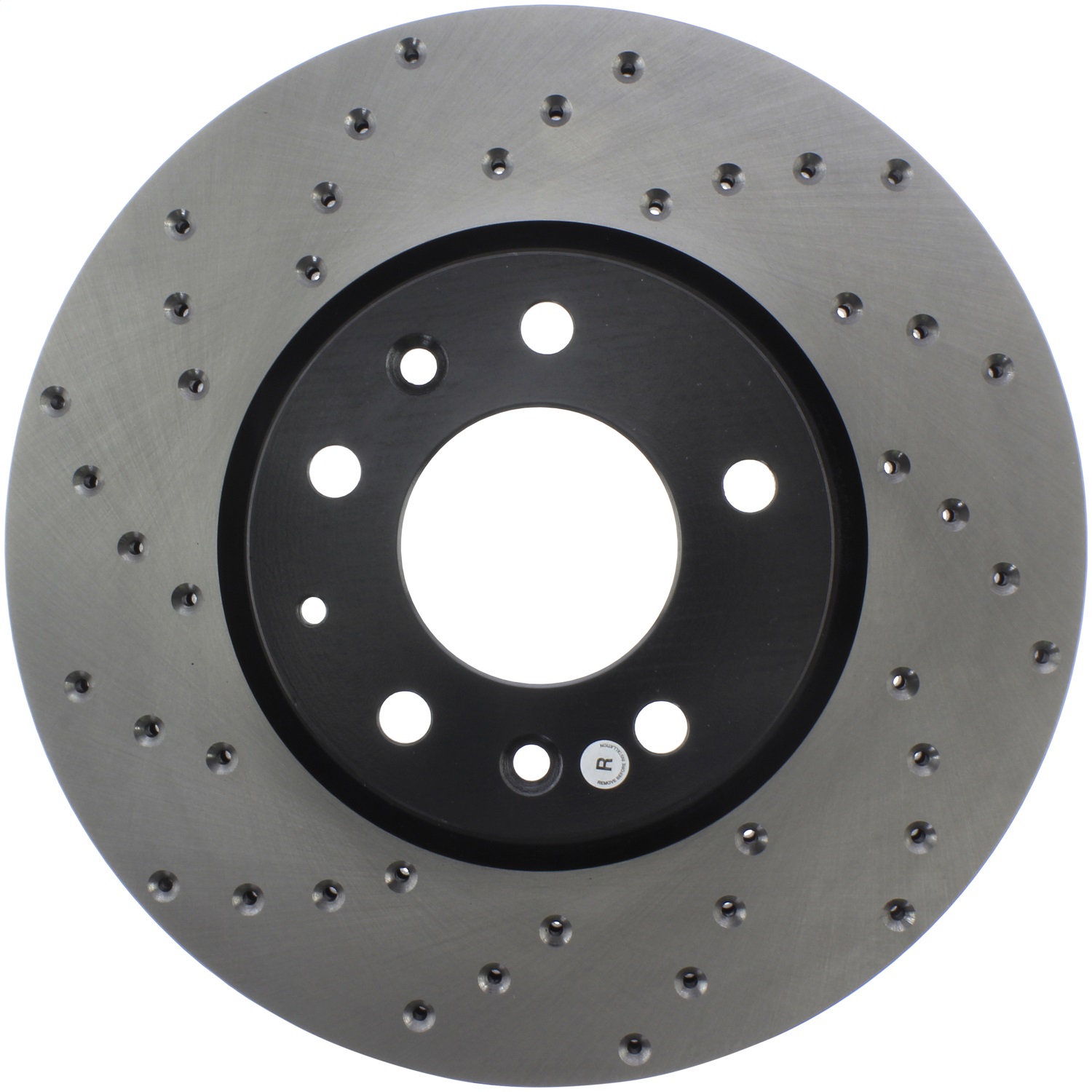 StopTech 128.61088R - Sport Cross Drilled Brake Rotor; Front Right