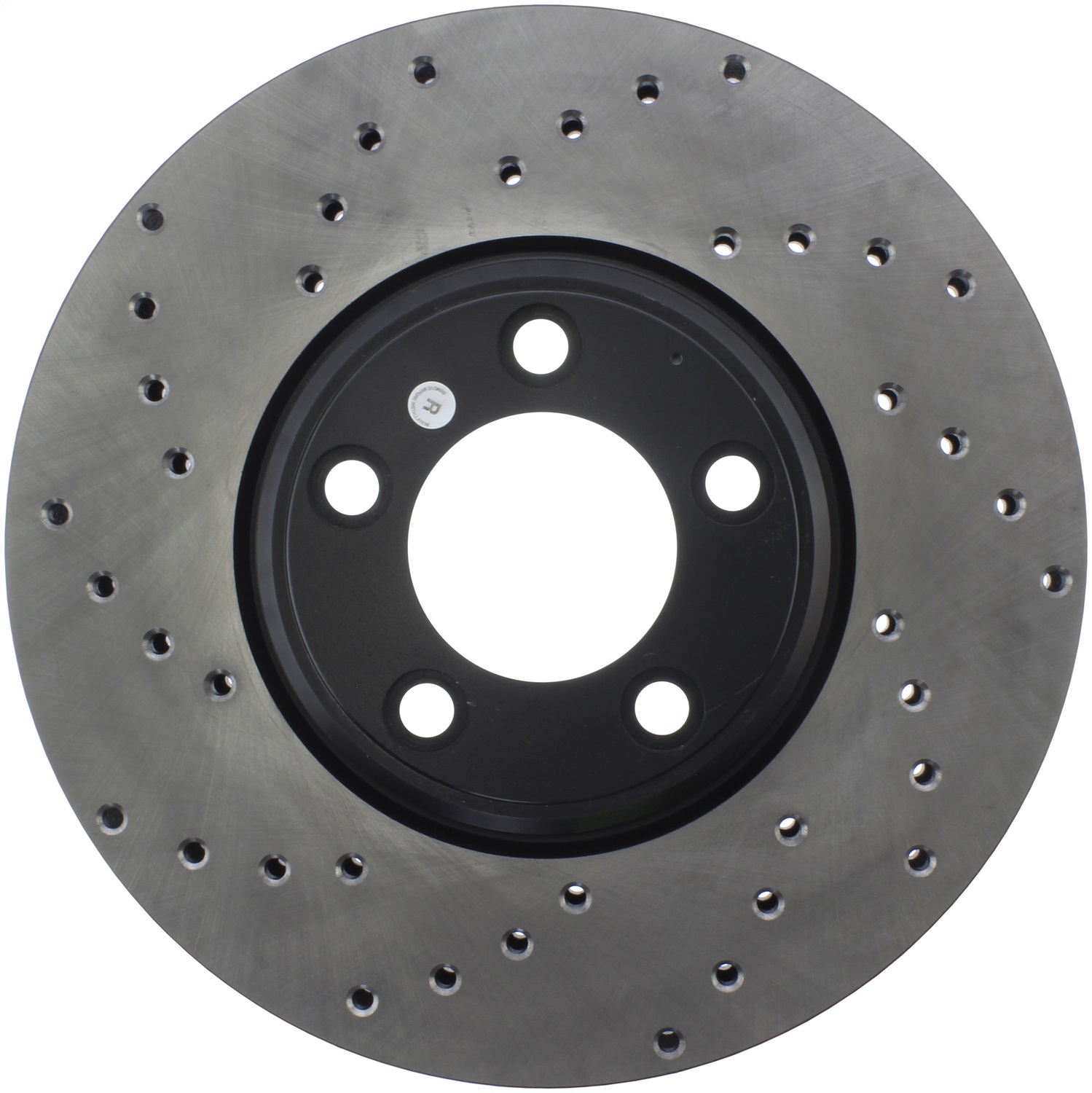 StopTech 128.61060R - Sport Cross Drilled Brake Rotor; Front Right