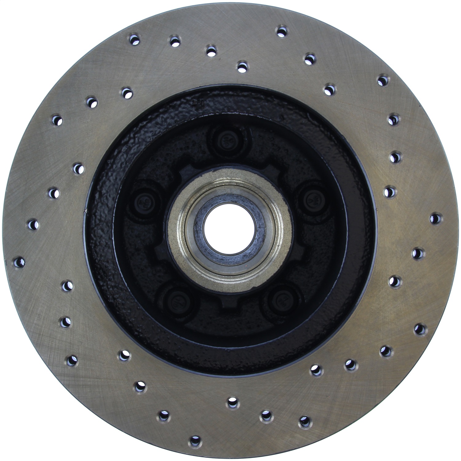 StopTech 128.62002R - Sport Cross Drilled Brake Rotor; Front Right