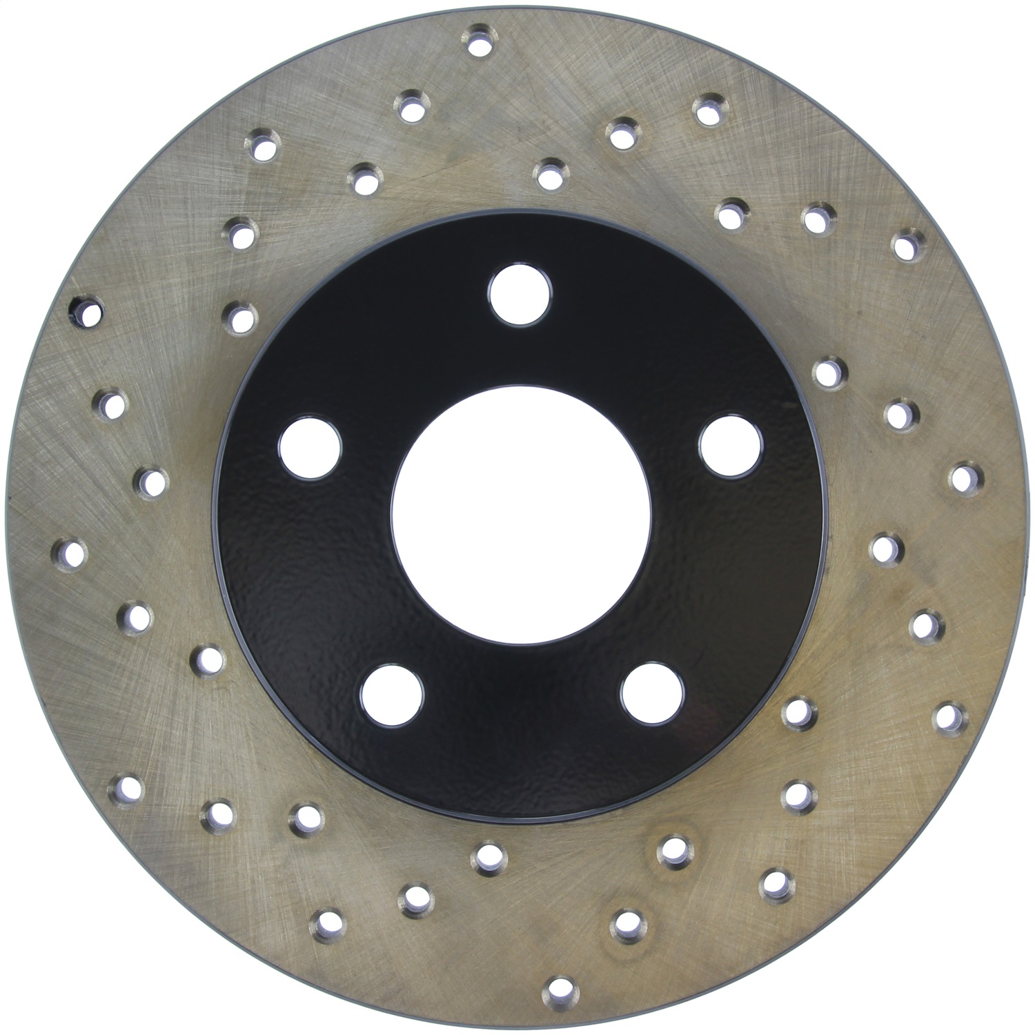 StopTech 128.62019R - Sport Cross Drilled Brake Rotor; Rear Right