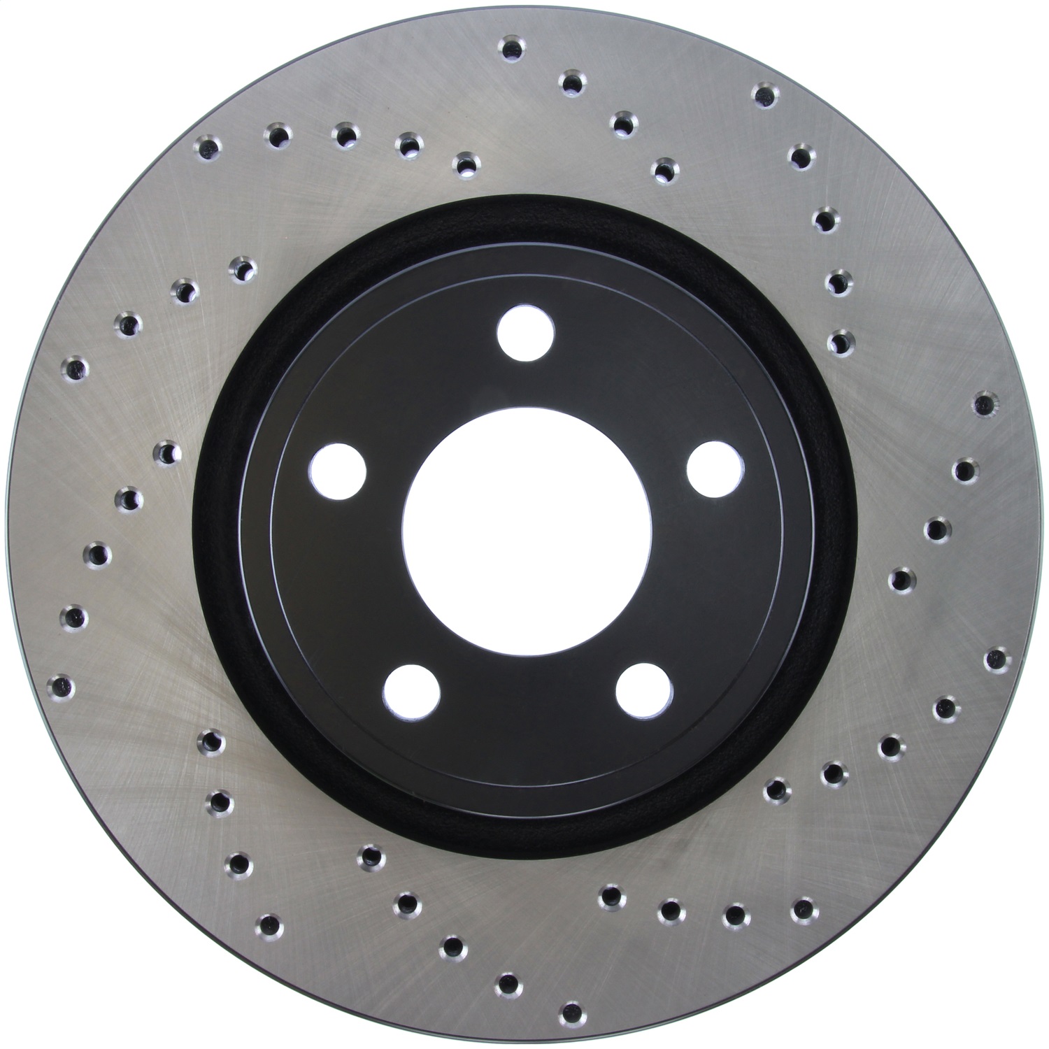StopTech 128.61112L - Sport Cross Drilled Brake Rotor; Front Left
