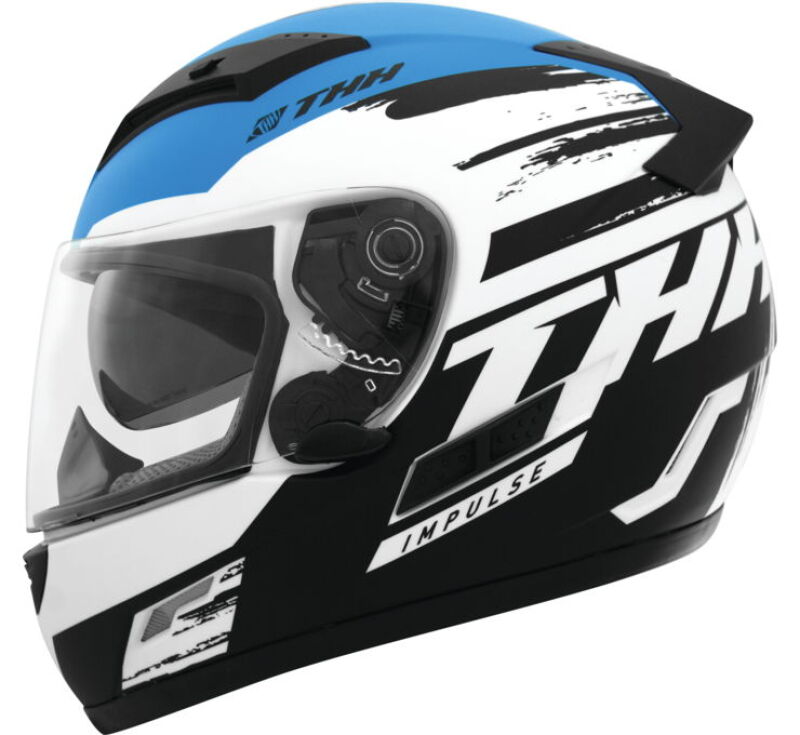 THH Helmets 646580 - TS-80 Impulse Black/Blue - Medium