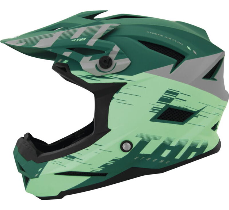 THH Helmets 647906 - T-42 BMX Xtreme Turquoise/Green - Large THH Helmets 647906 - T-42 BMX Xtreme Turquoise/Green - Large