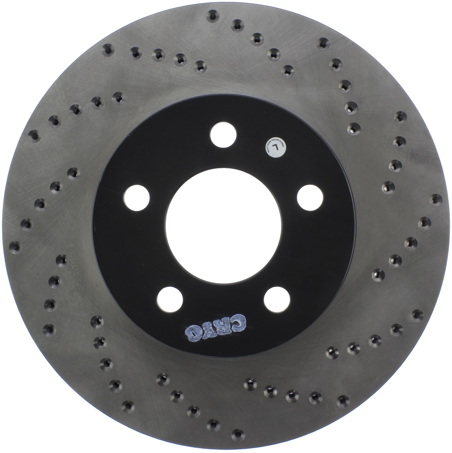 StopTech 128.65082L - Sport Cross Drilled Brake Rotor; Front Left