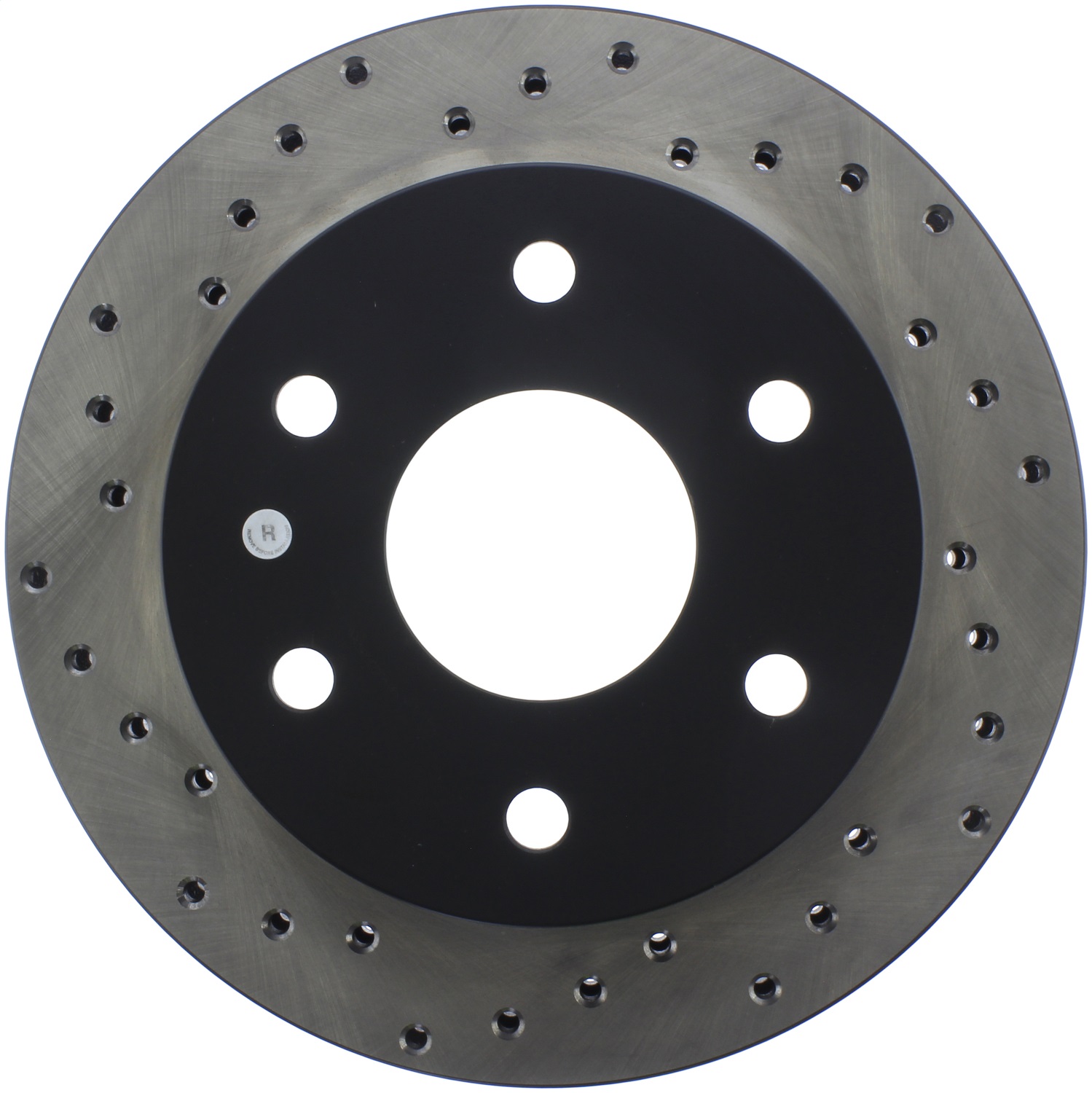 StopTech 128.66009R - Sport Cross Drilled Brake Rotor; Front Right