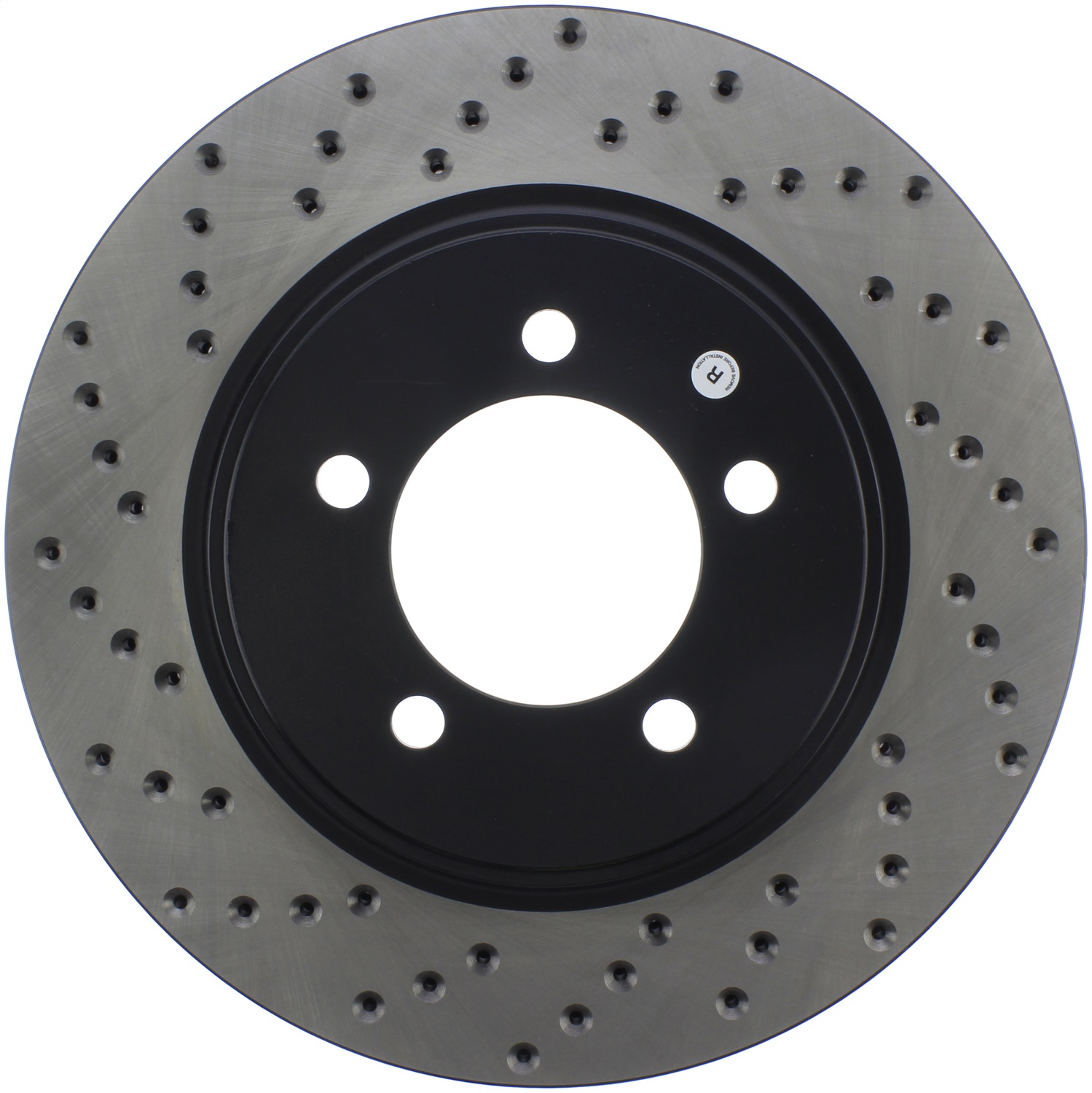 StopTech 128.65118R - Sport Cross Drilled Brake Rotor; Front Right