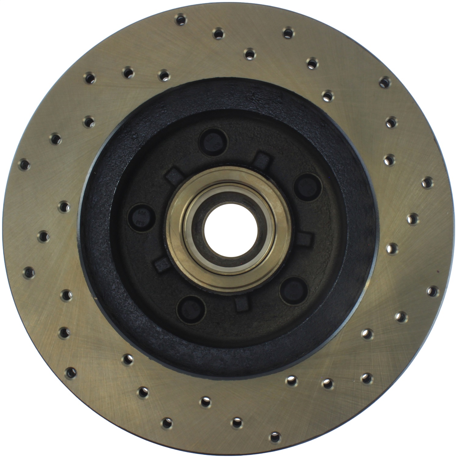 StopTech 128.66000R - Sport Cross Drilled Brake Rotor; Front Right