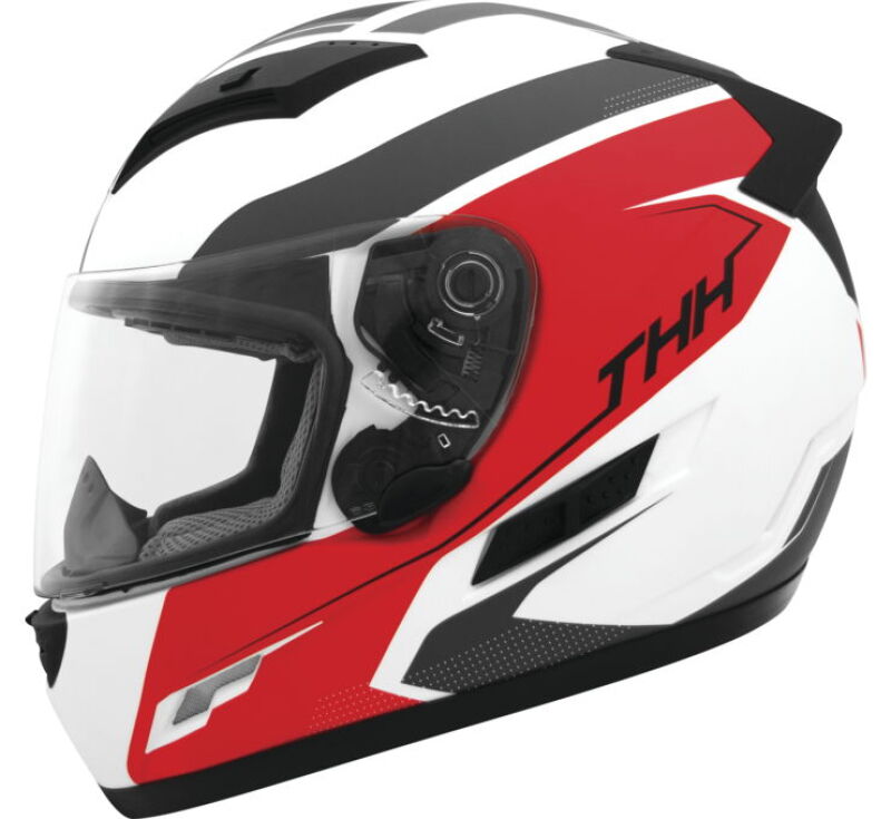 THH Helmets 648044 - TS-80 Vision White/Red - Large THH Helmets 648044 - TS-80 Vision White/Red - Large