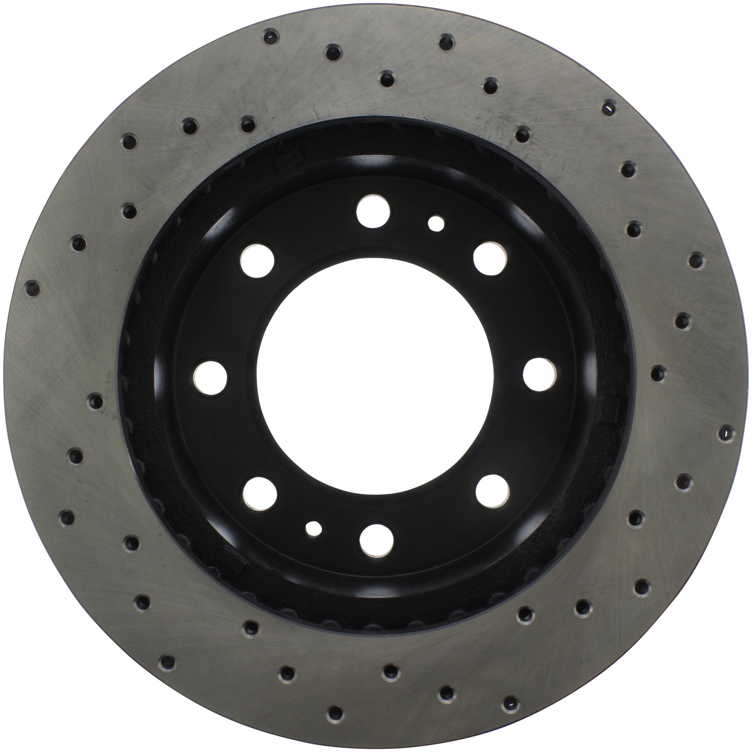 StopTech 128.66042R - Sport Cross Drilled Brake Rotor; Front Right