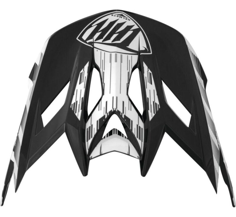 THH Helmets 648098 - T-42 Bmx Xtreme Visor Mtblkwht