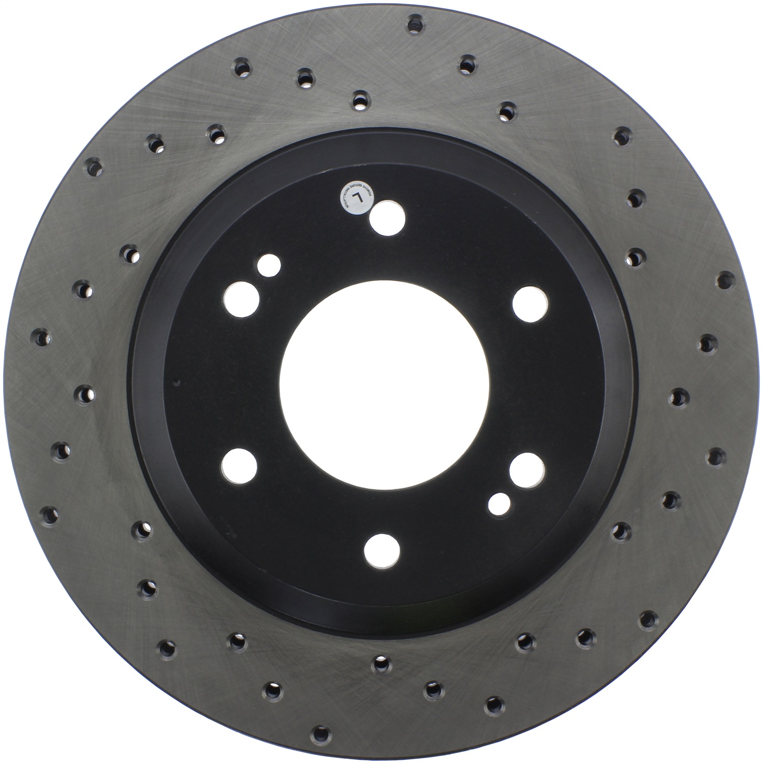 StopTech 128.66051L - Sport Cross Drilled Brake Rotor; Front Left