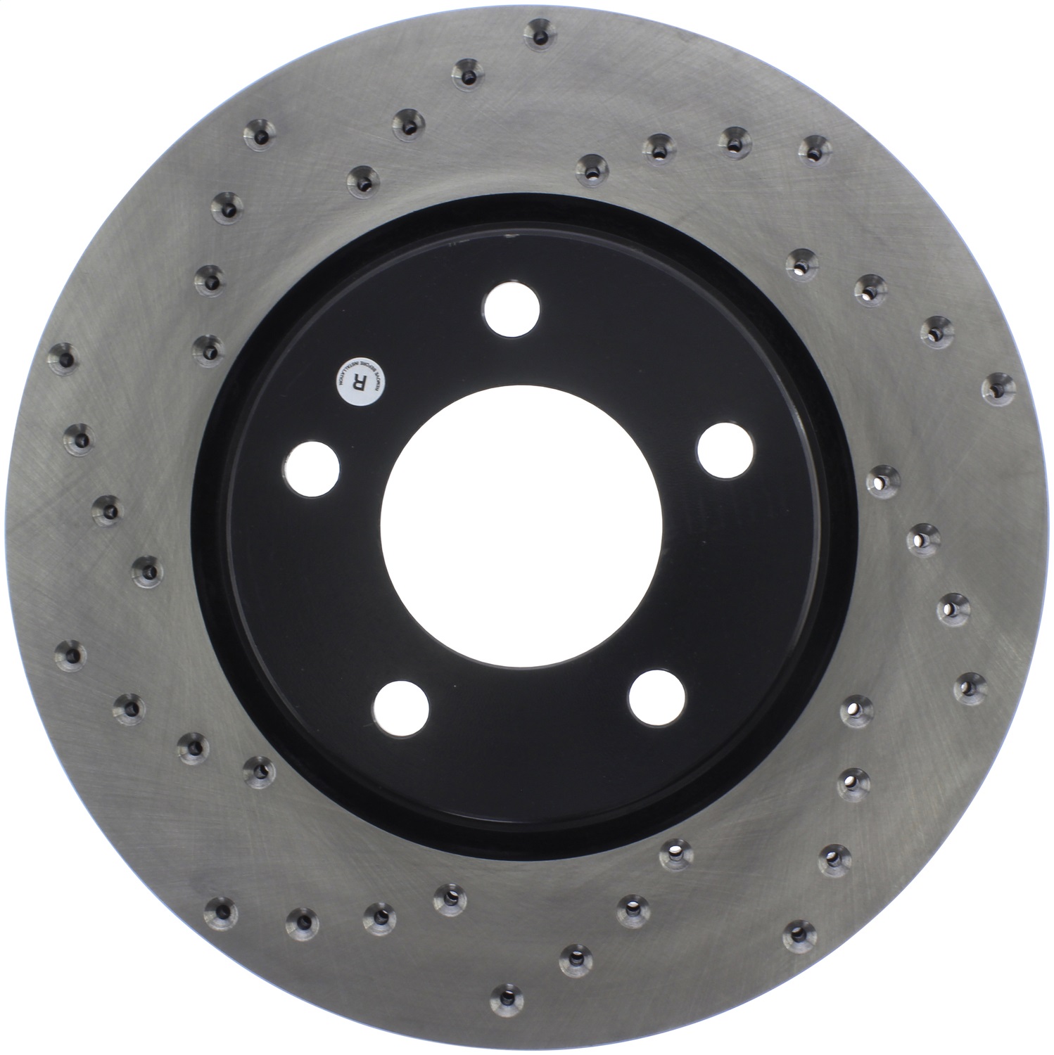 StopTech 128.67049R - Sport Cross Drilled Brake Rotor; Front Right