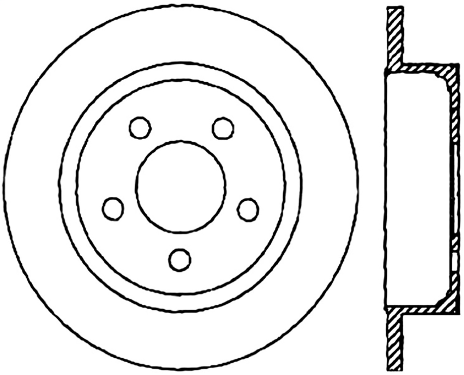 StopTech 128.67063L - Sport Cross Drilled Brake Rotor; Rear Left StopTech 128.67063L - Sport Cross Drilled Brake Rotor; Rear Left