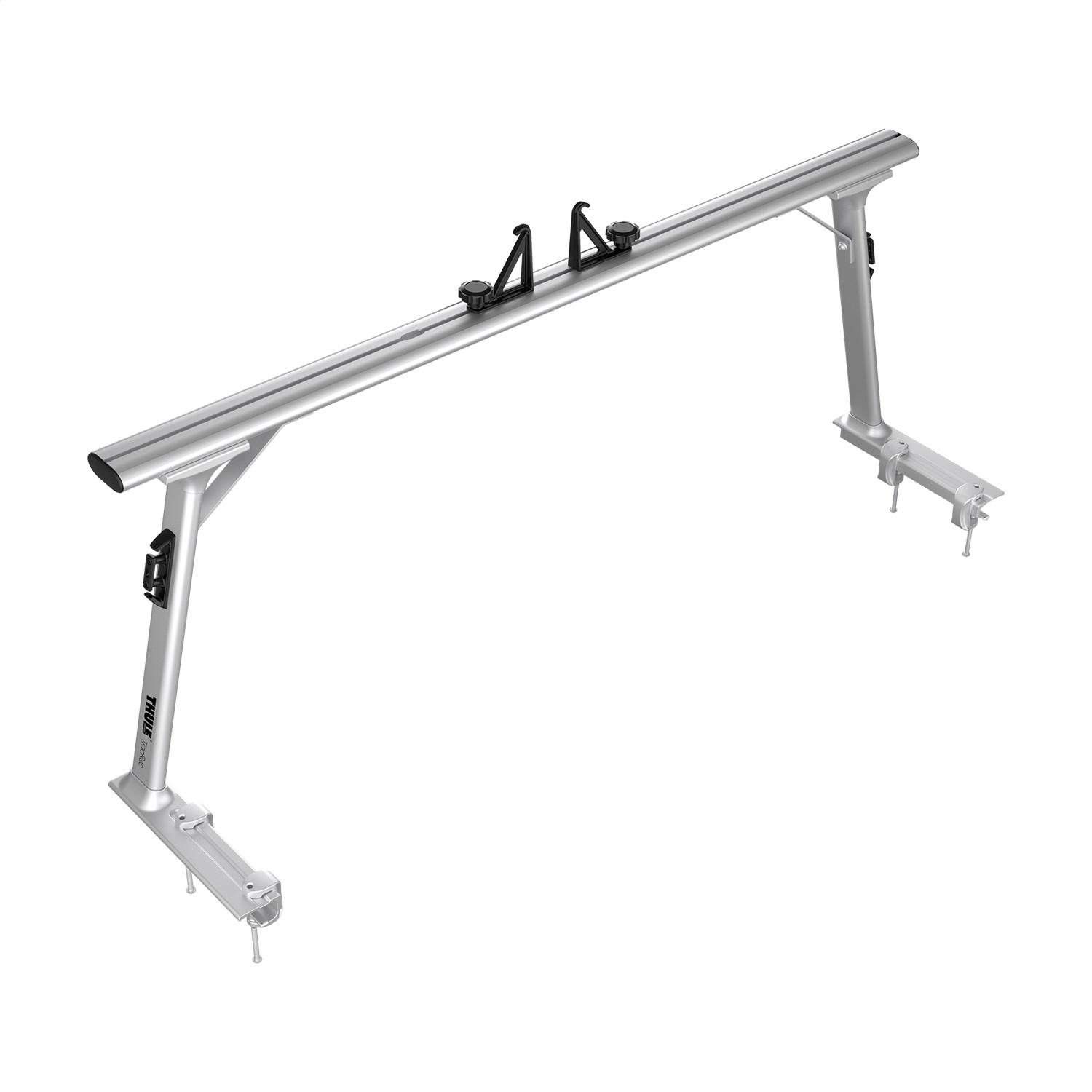 Thule 37004XT - TracRac Pro 2 Overhead Truck Rack 05-15 Toyota Tacoma - Silver