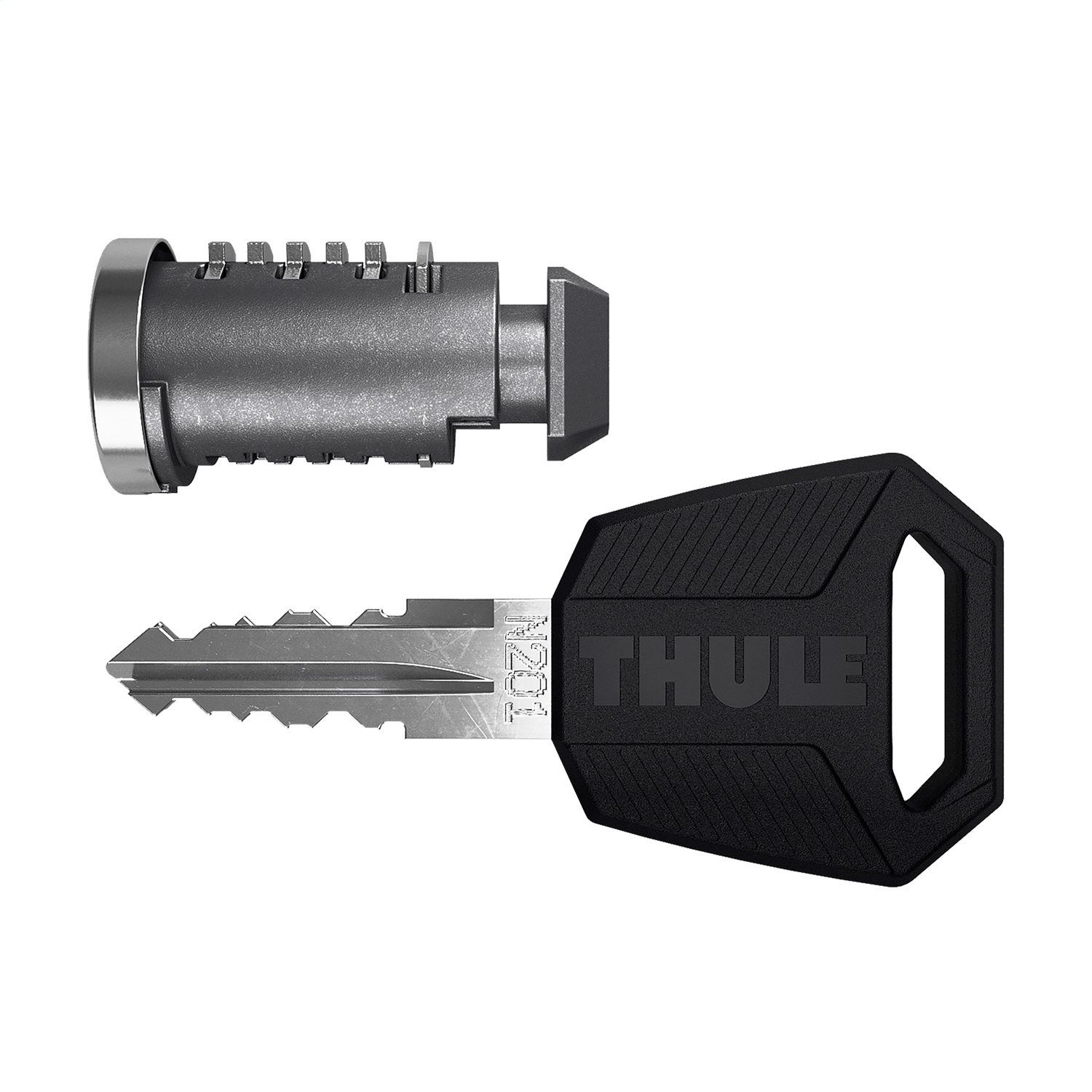 Thule 450400 - One-Key System 4-Pack (Includes 4 Locks/1 Key) - Silver