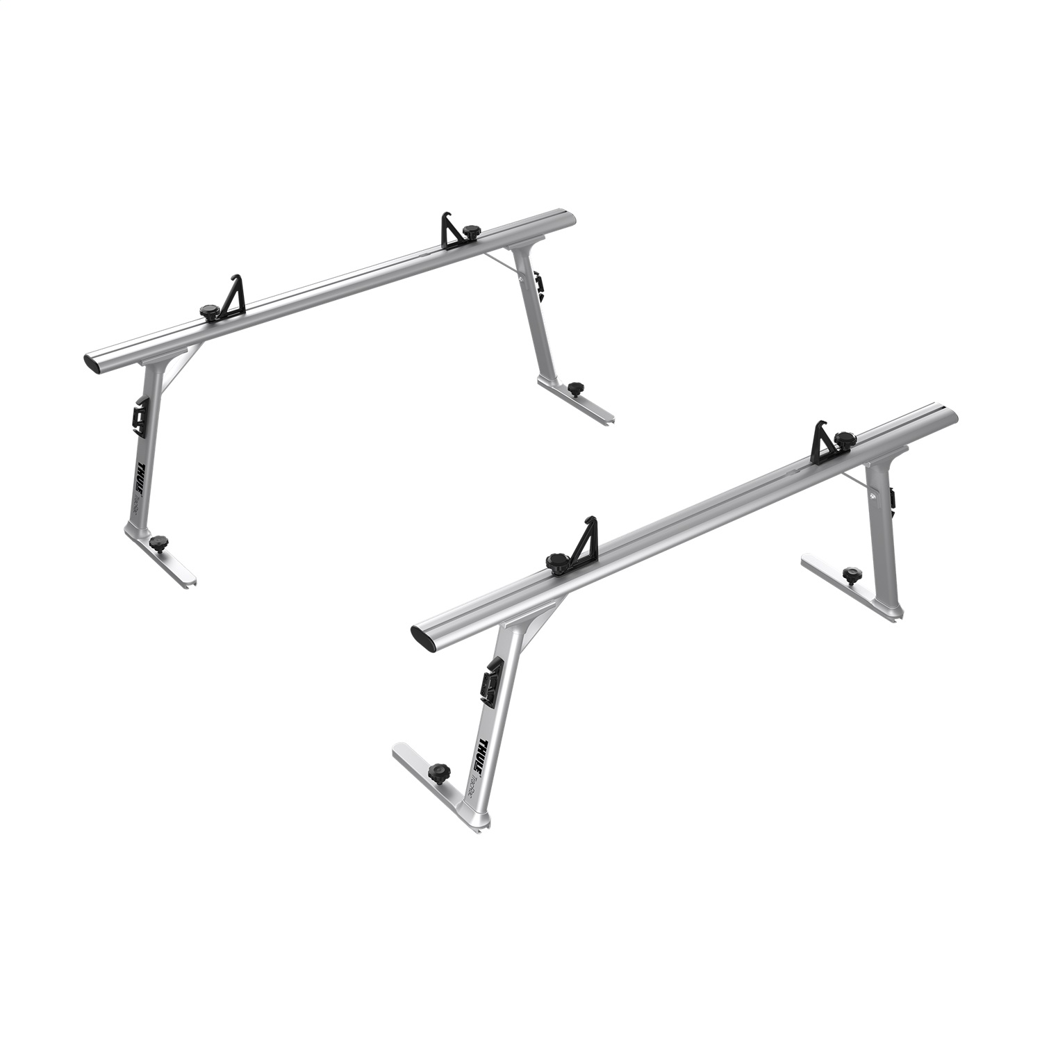 Thule 43002XT - TracRac SR Sliding Overhead Truck Rack - Full Size (RACK ONLY/Req. SR Base Rails) - Silver