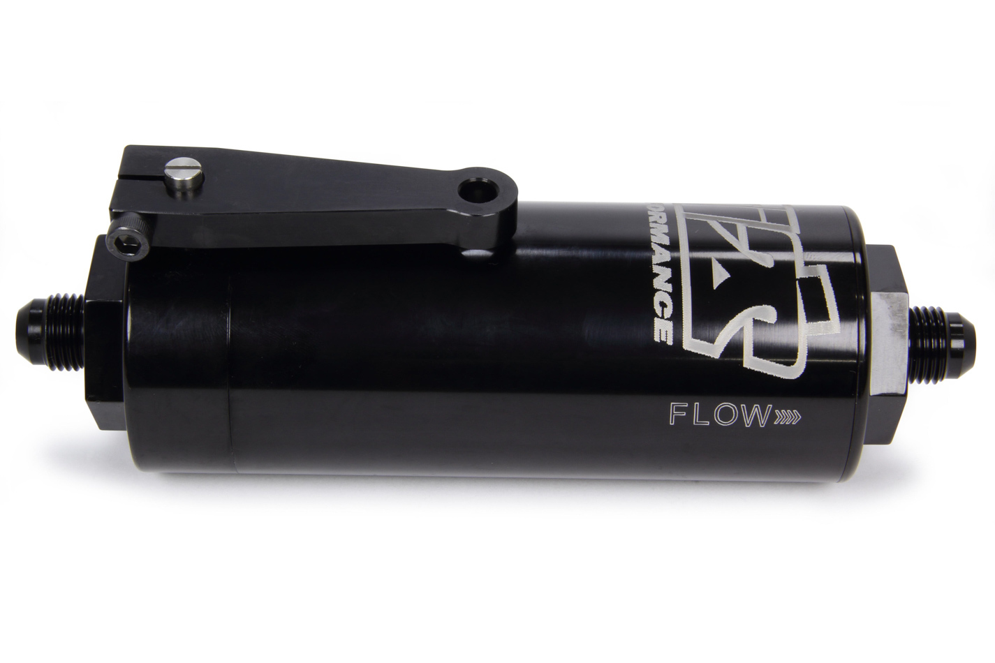 Ti22 Performance TIP5506 - 6 AN Fuel Filter With Shutoff Black 100 Micron