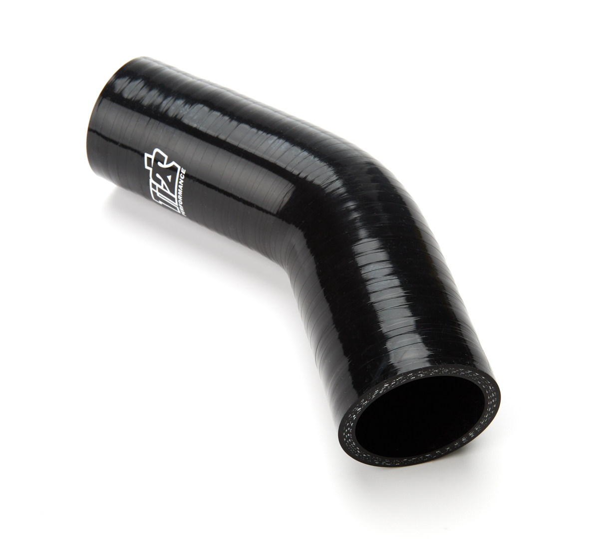 Ti22 Performance TIP5166 - 45 Degree Bend 1-3/4in Silicon Hose Black