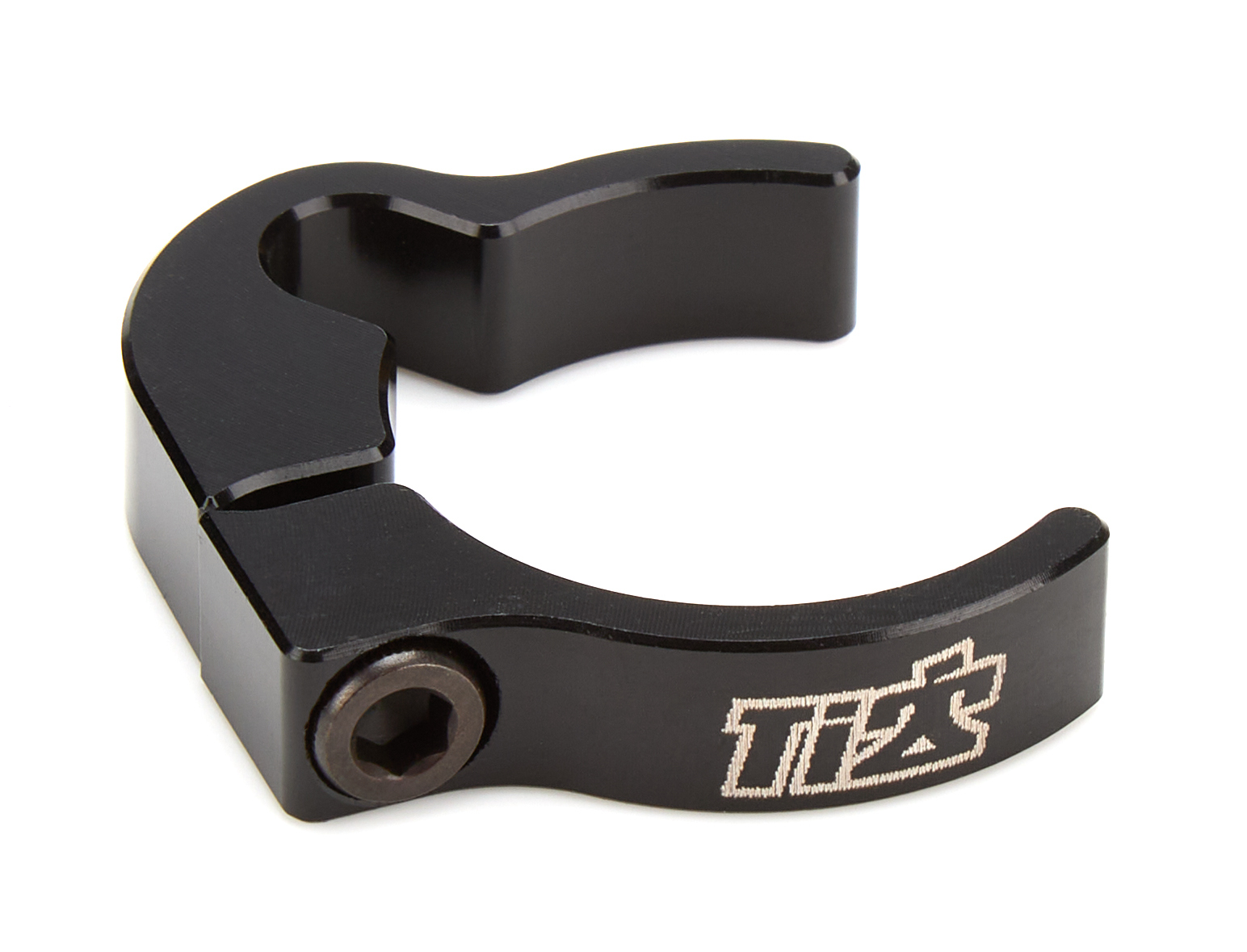 Ti22 Performance TIP4530 - Brake Line Clamp 1.25in Aluminum Black