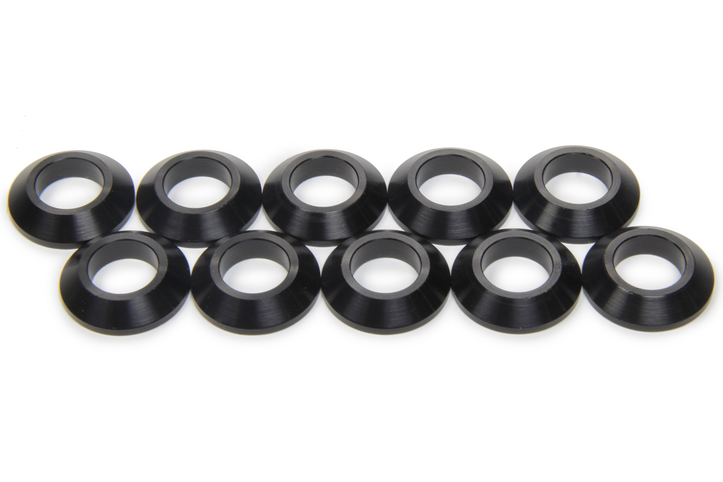 Ti22 Performance TIP8221-10 - Tapered Spacers 1/2in ID 1/4in Thick Black 10pk